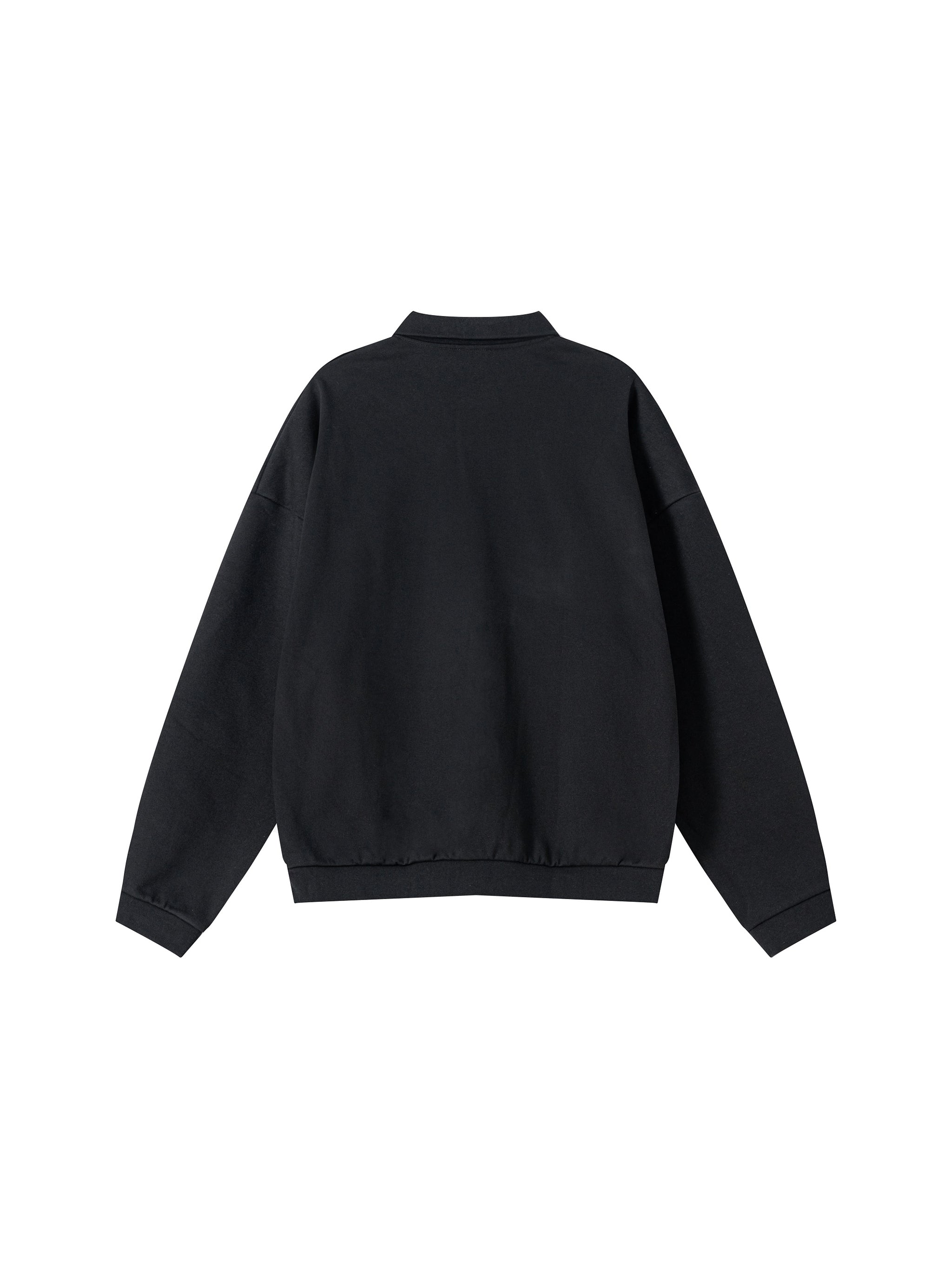 Heavyweight Fleece Polo Sweatshirt