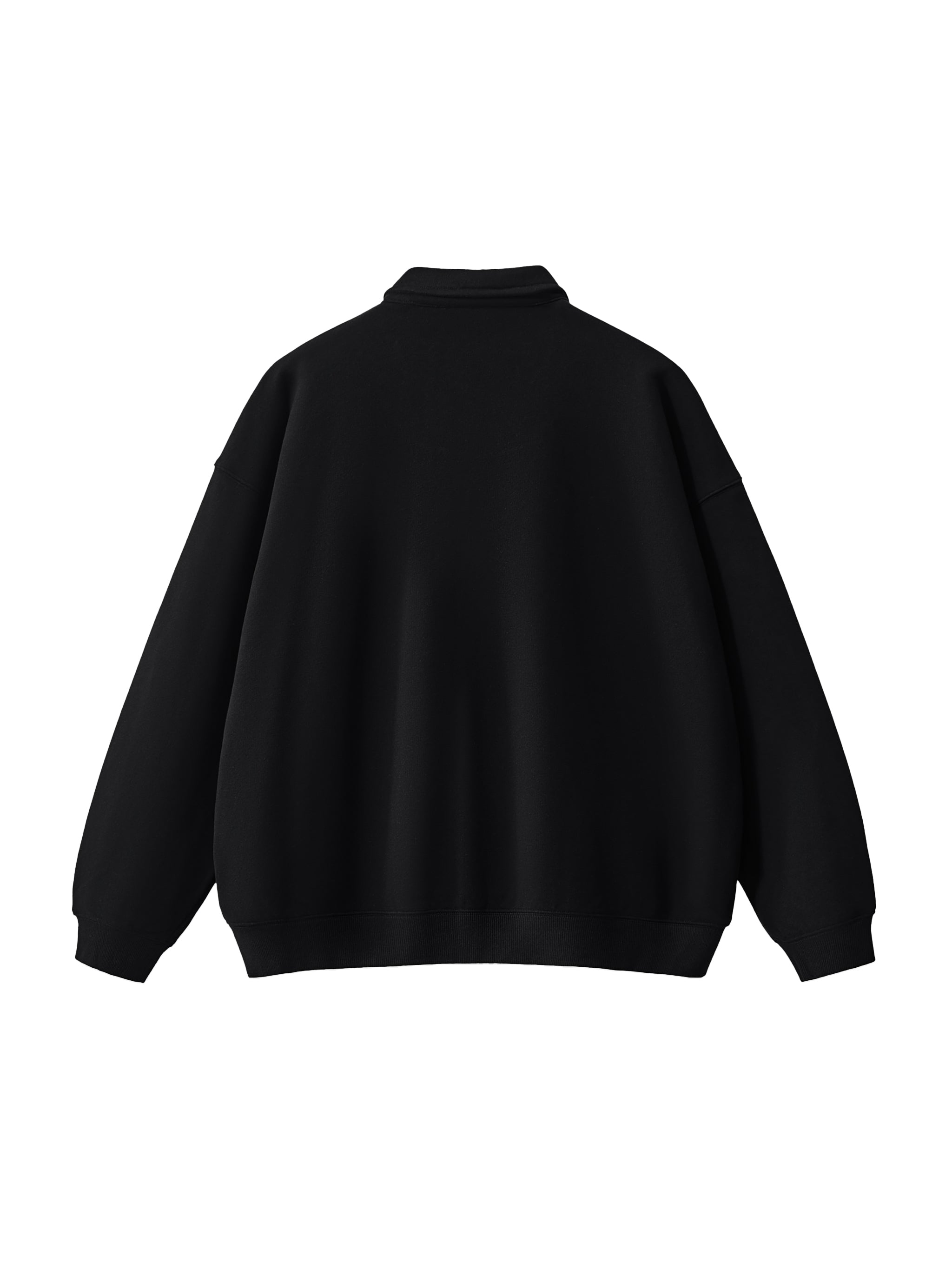 Heavyweight Polo-Collar Sweatshirt