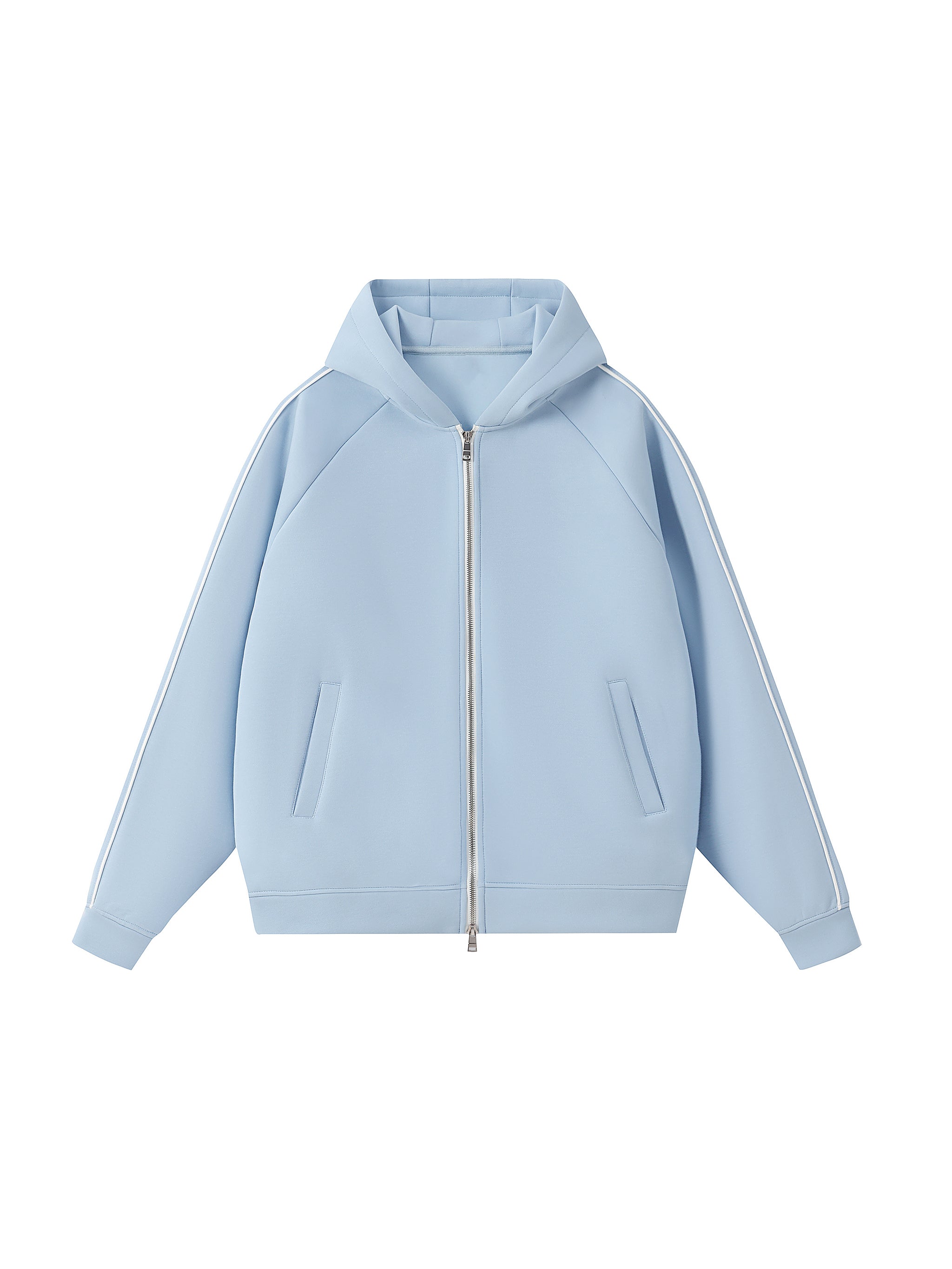 Heavyweight Raglan Sleeve Zip Hoodie