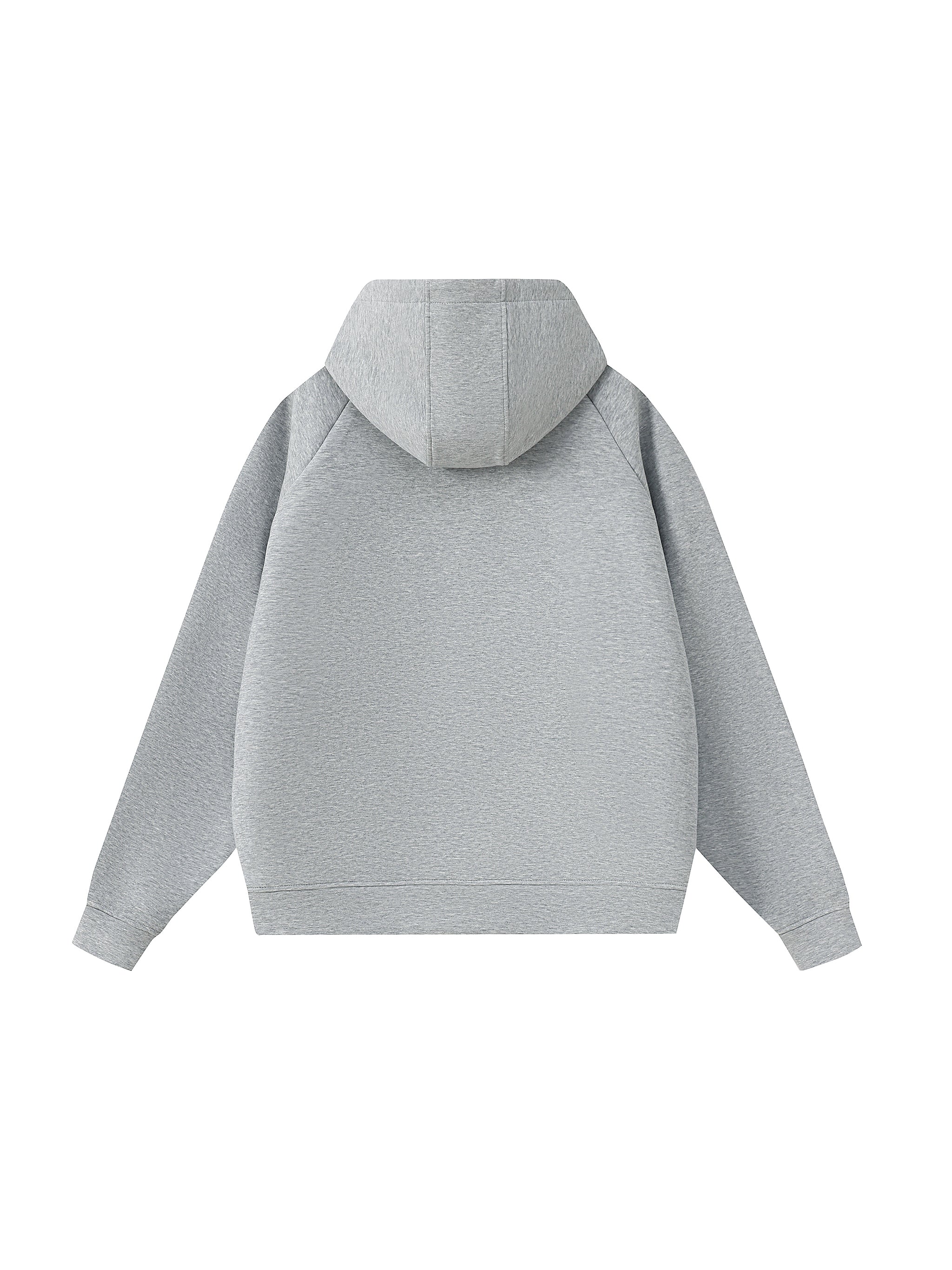 Heavyweight Raglan Sleeve Zip Hoodie