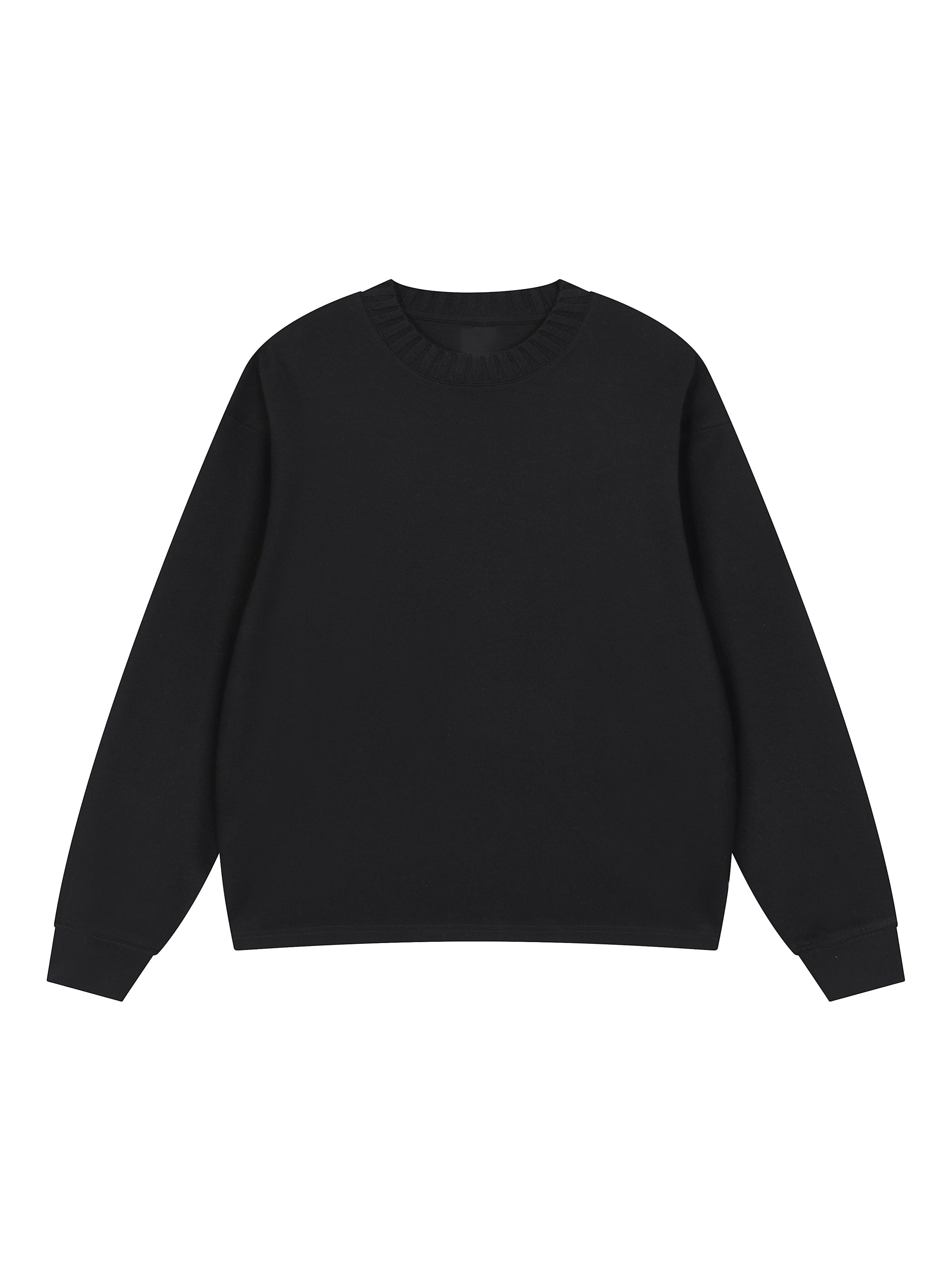 Knitted Round Neck Oversize Sweatshirt