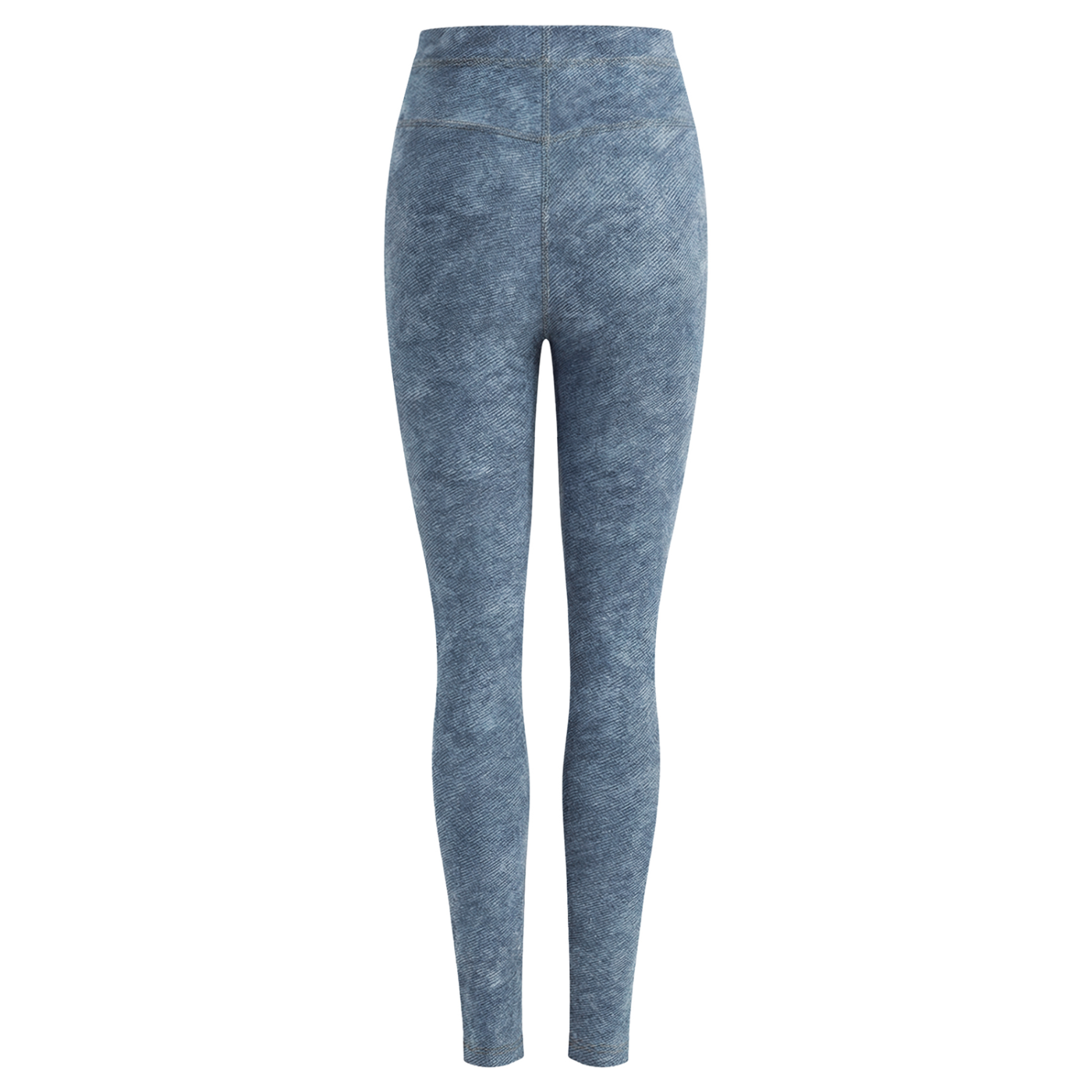 Women's Faux Denim Zip-Fly Leggings