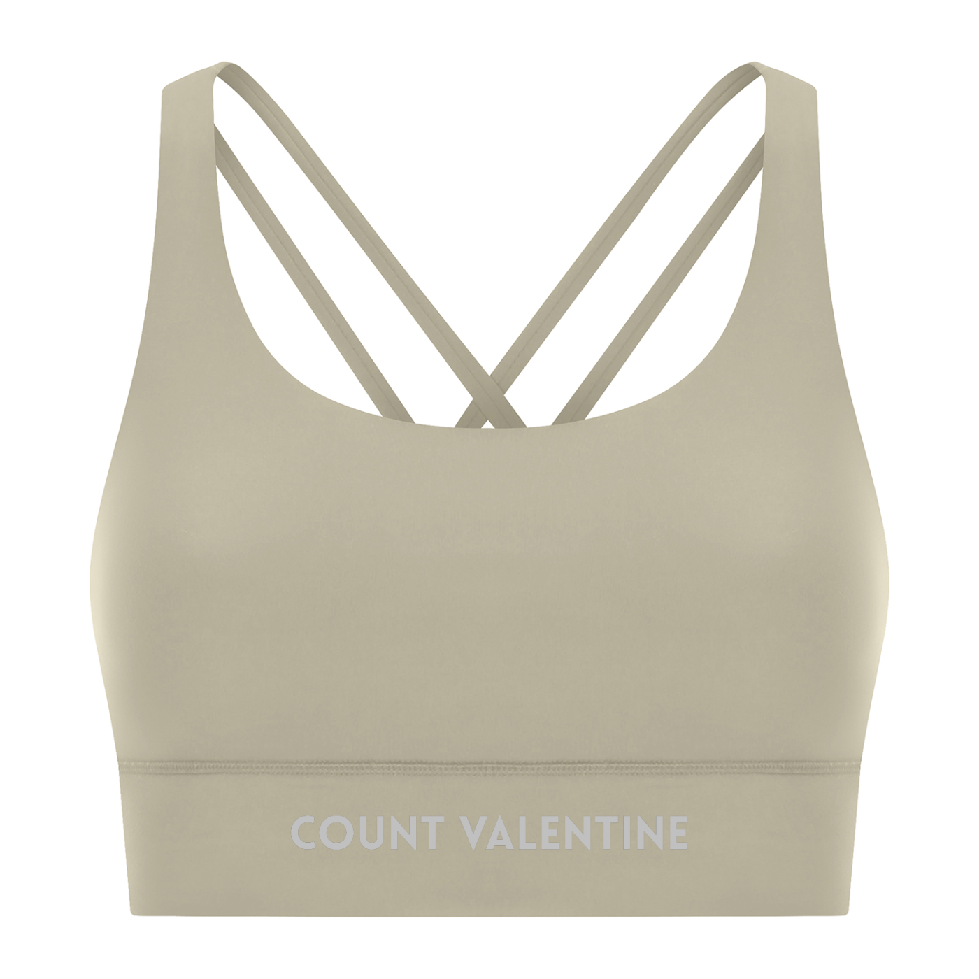 Strappy Criss-Cross Sports Bra