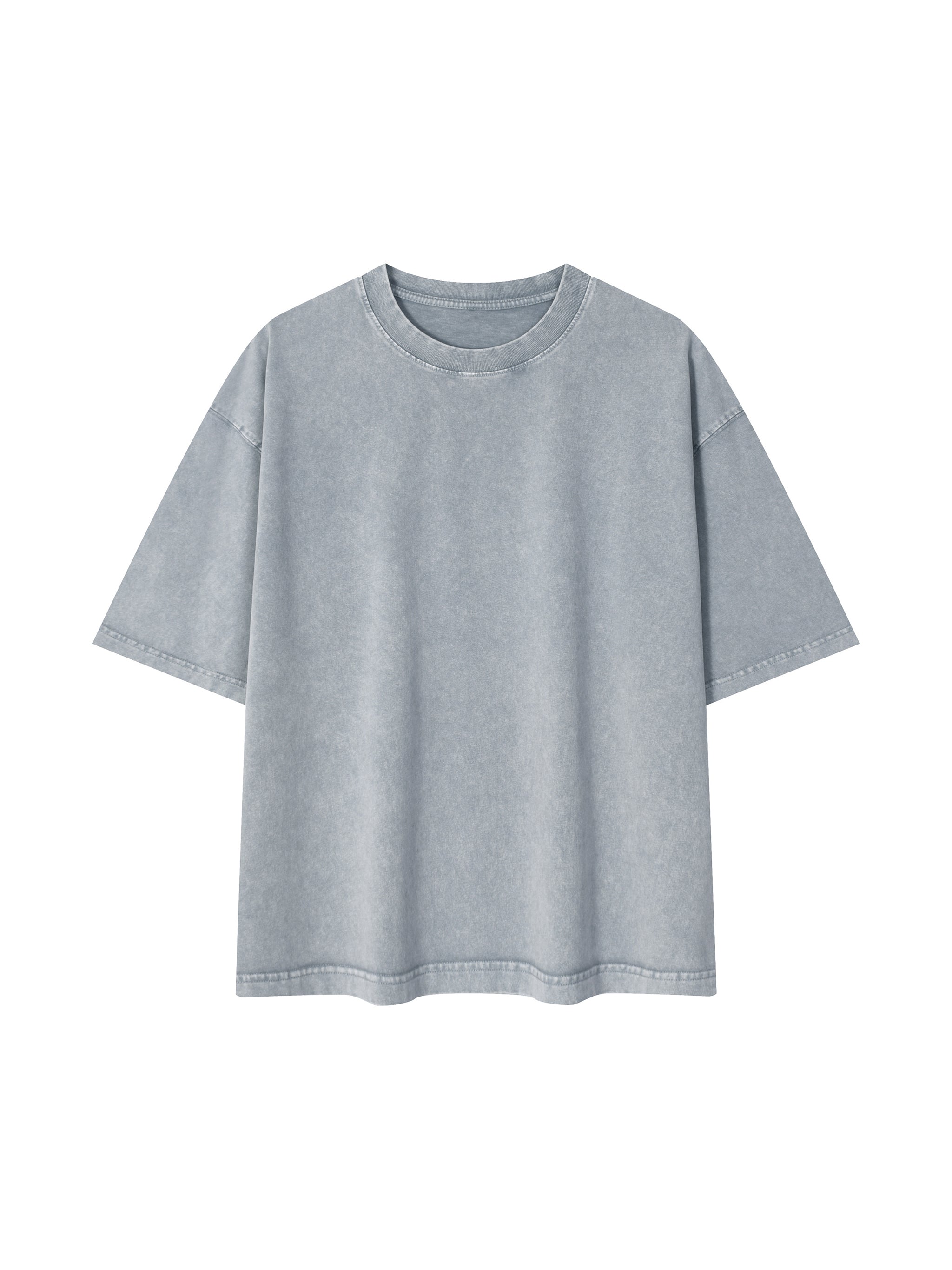 Mineral Wash Boxy Cotton T-Shirt