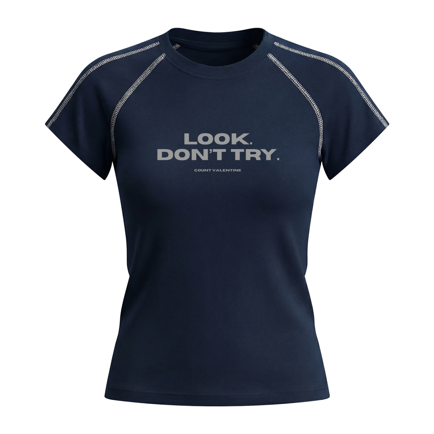 Women's Contrast Stitch Raglan T-Shirt