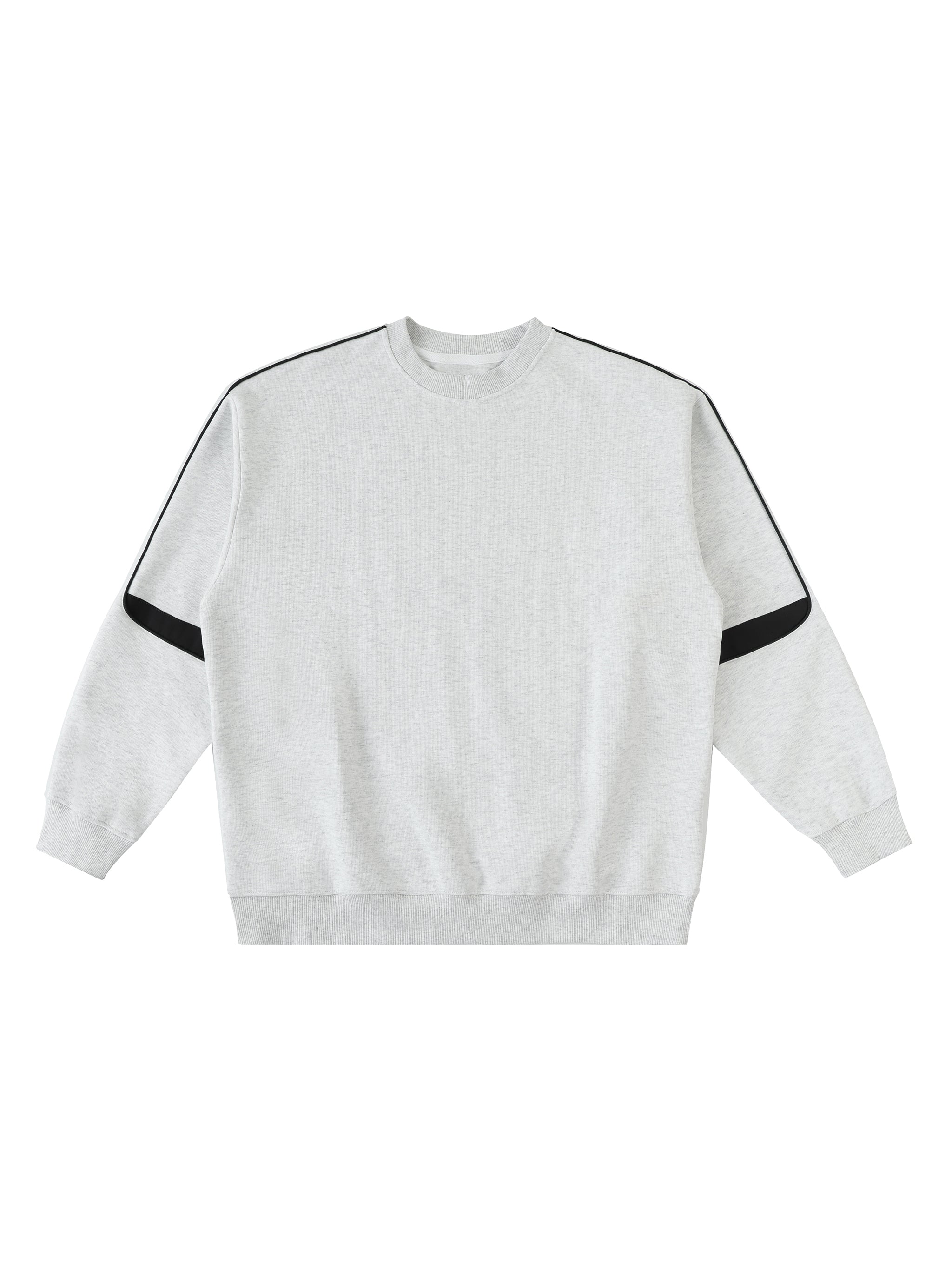 Oversized Crewneck Taped Sweatshirt