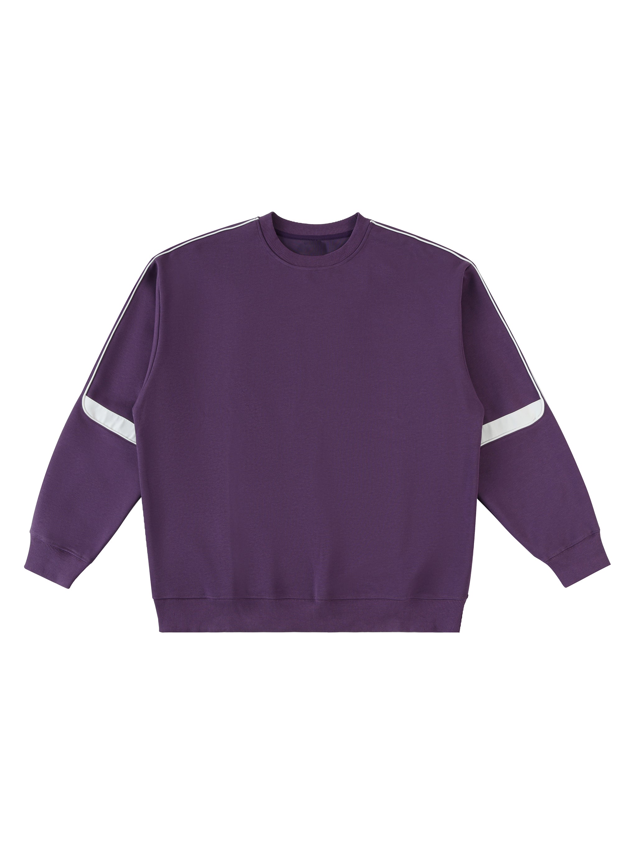 Oversized Crewneck Taped Sweatshirt