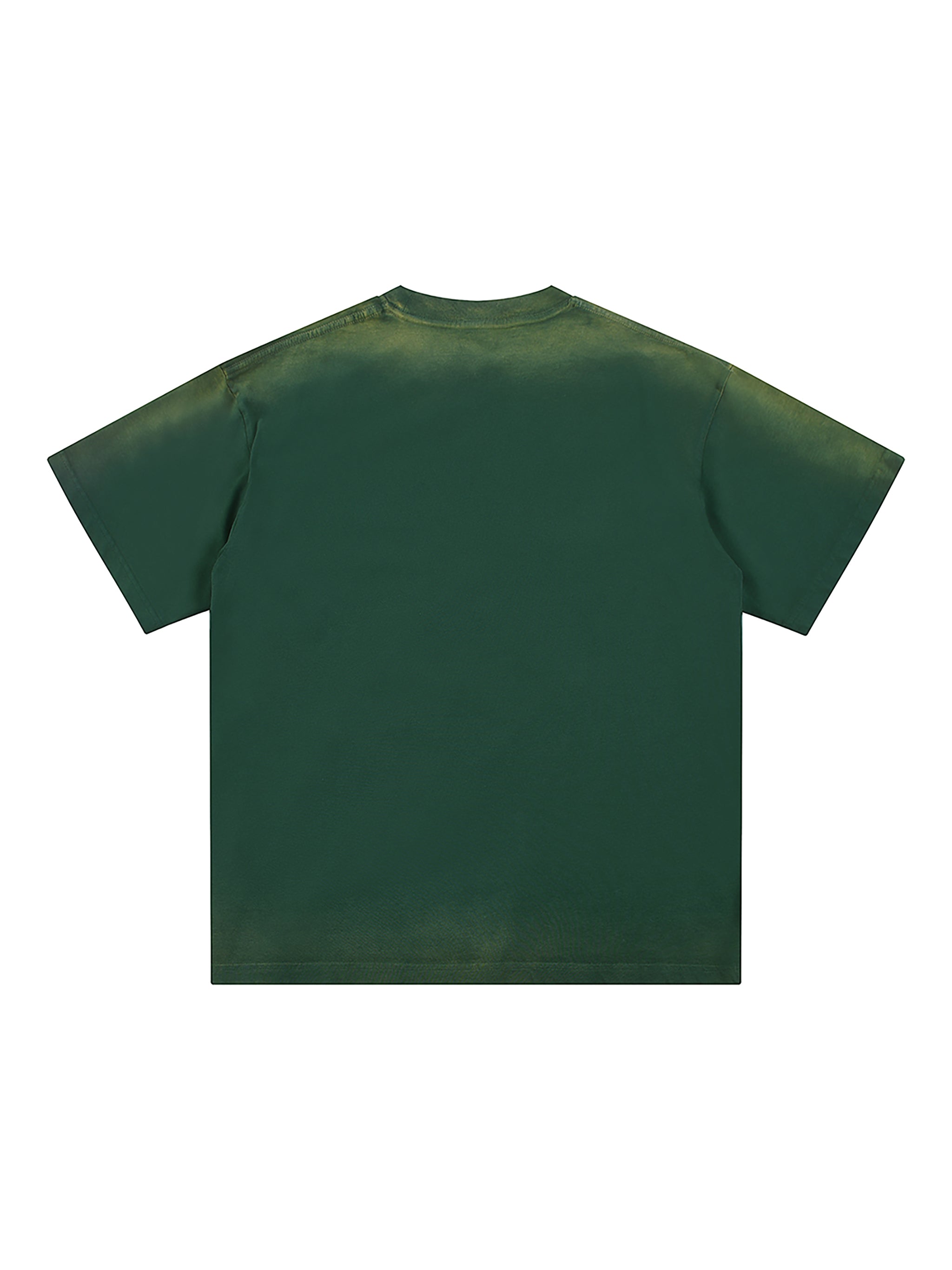 Petite Crew Neck Sunfade Edge T-Shirt