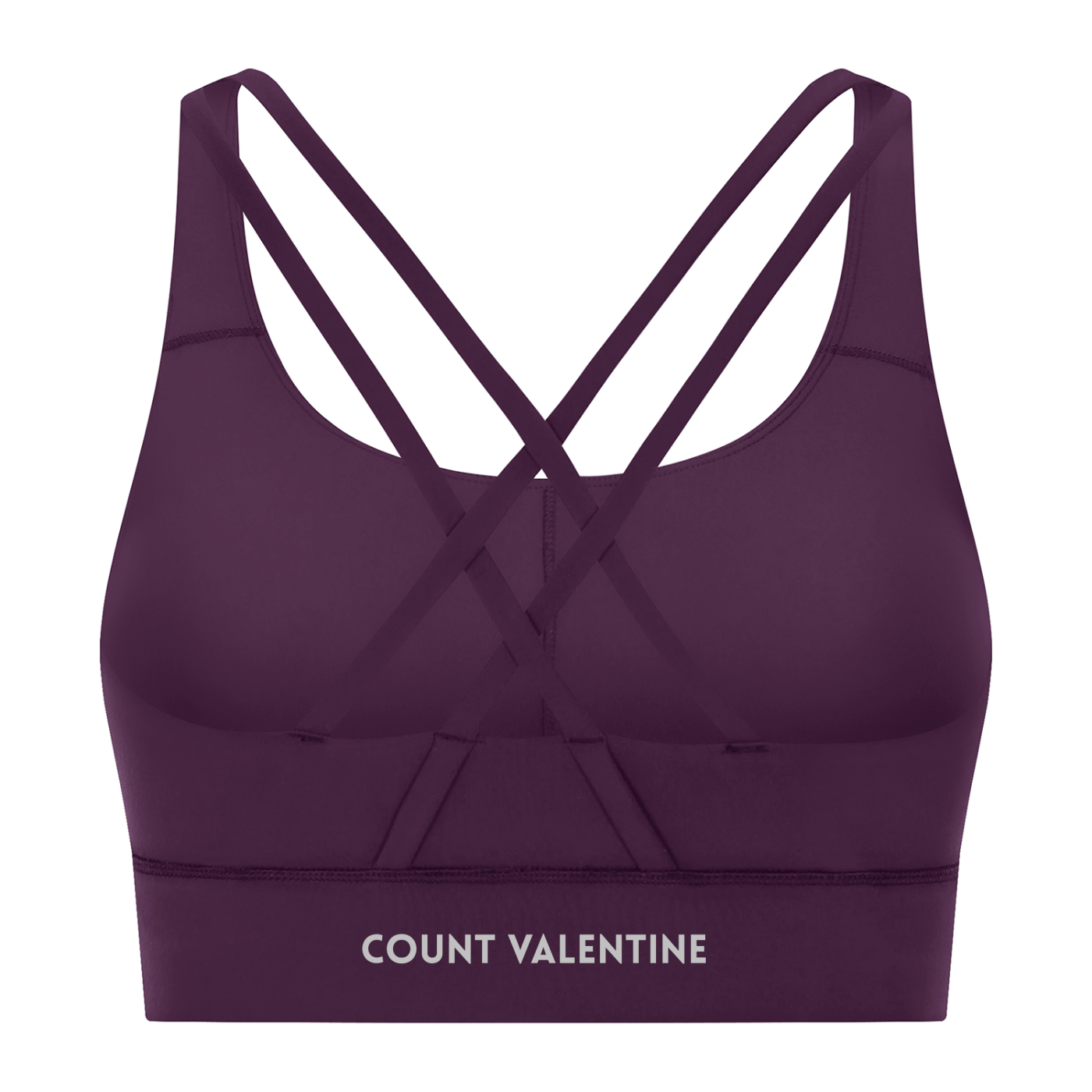Strappy Criss-Cross Sports Bra