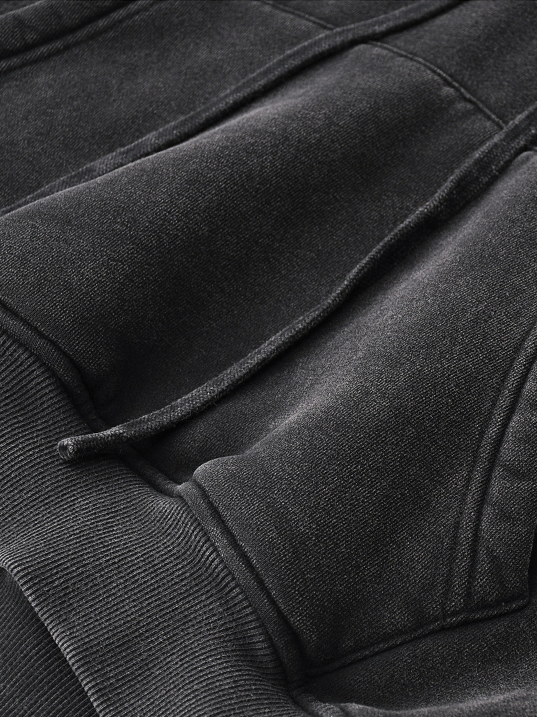 Snow Washed Cropped Hoodie