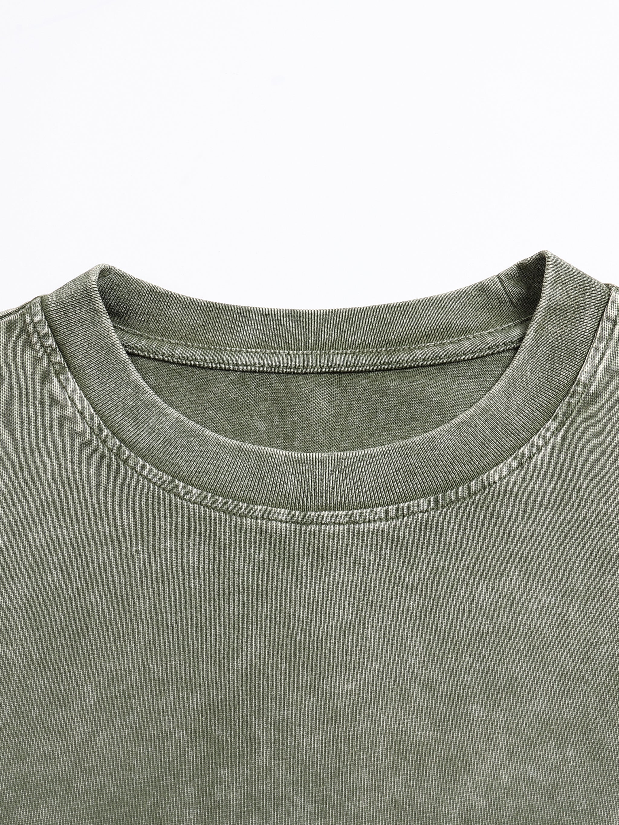 Snow Washed Heavyweight Oversize T-Shirt