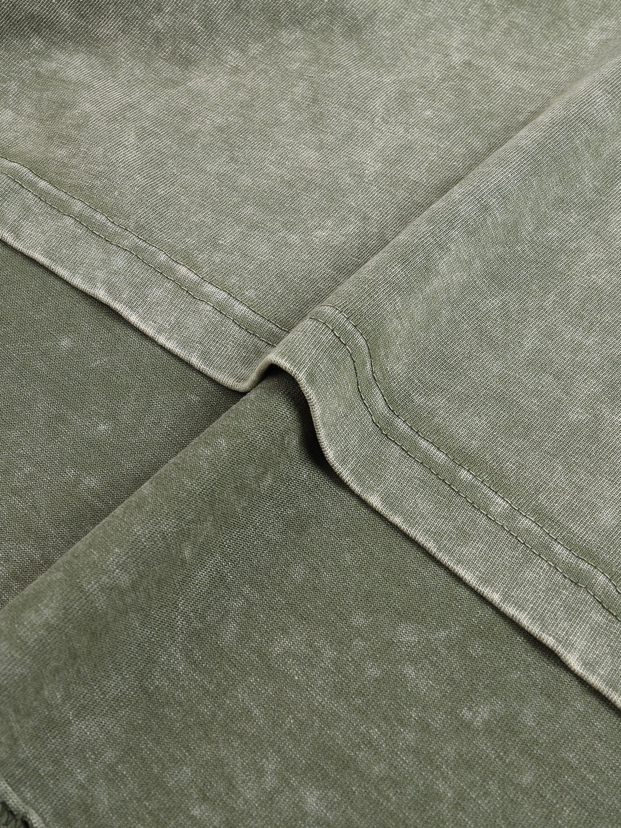 Snow Washed Heavyweight Oversize T-Shirt