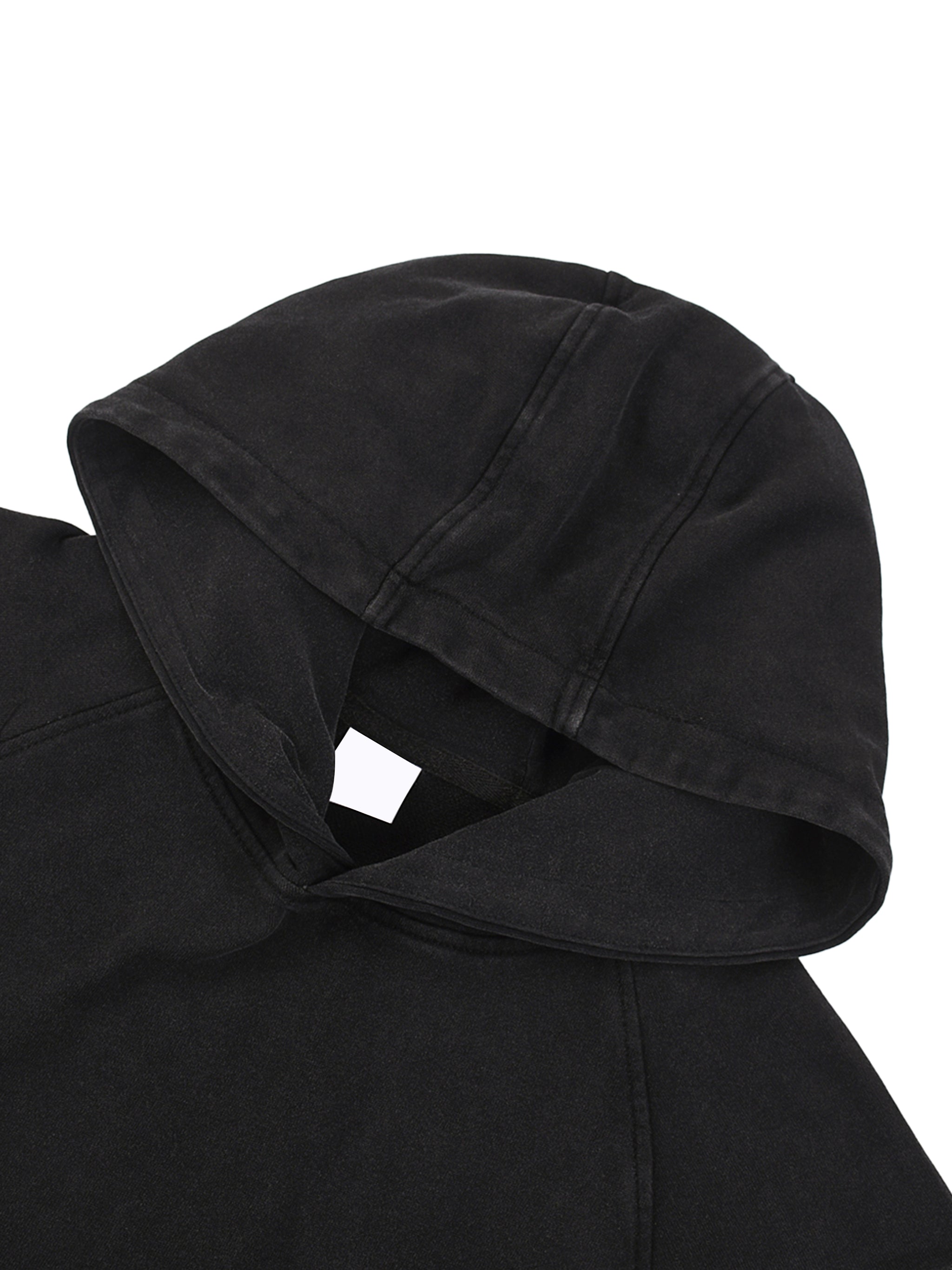 Snow Washed Sleeveless Hoodie