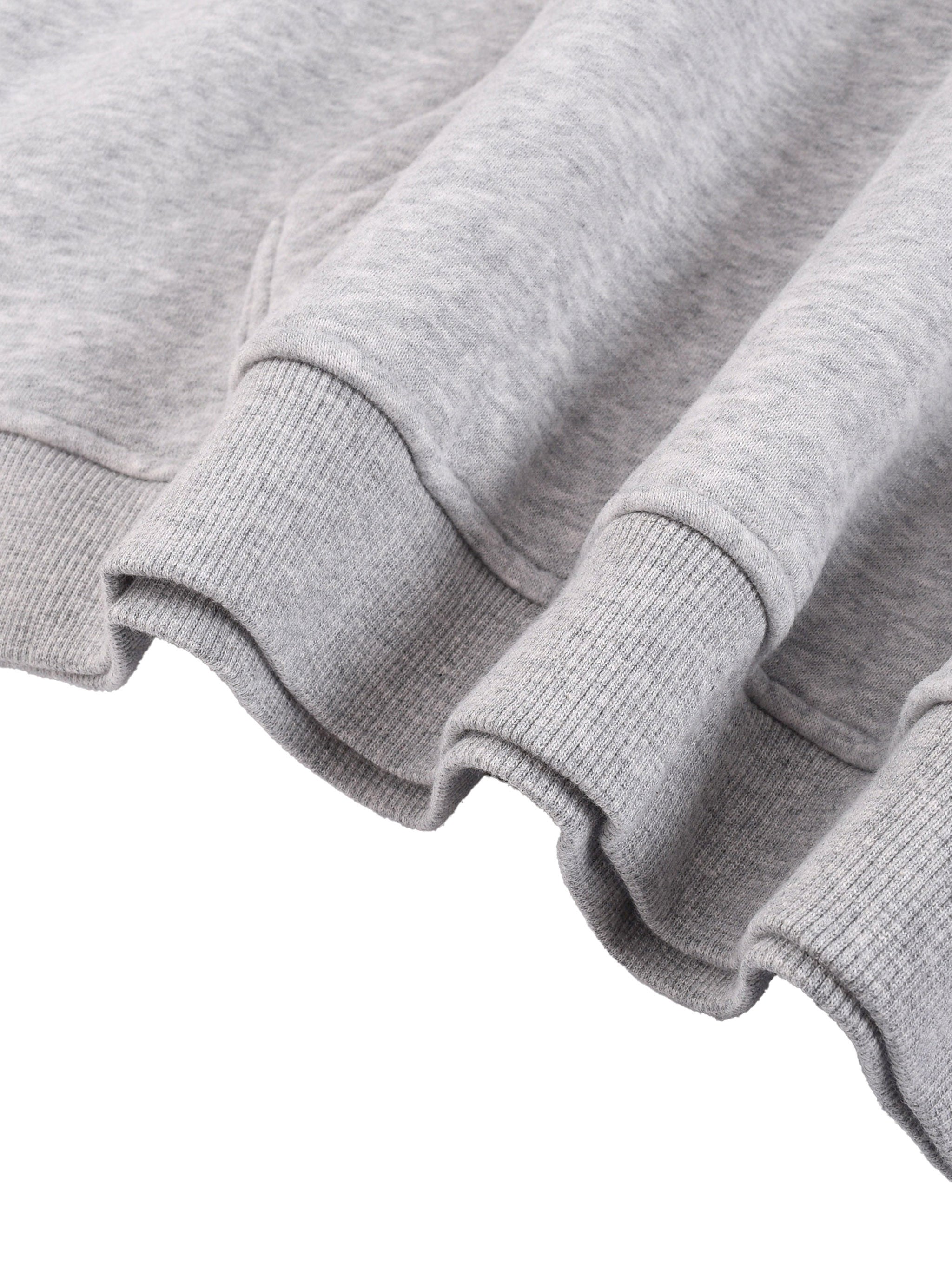 Sun Fade Contrast Tape Fleece Hoodie