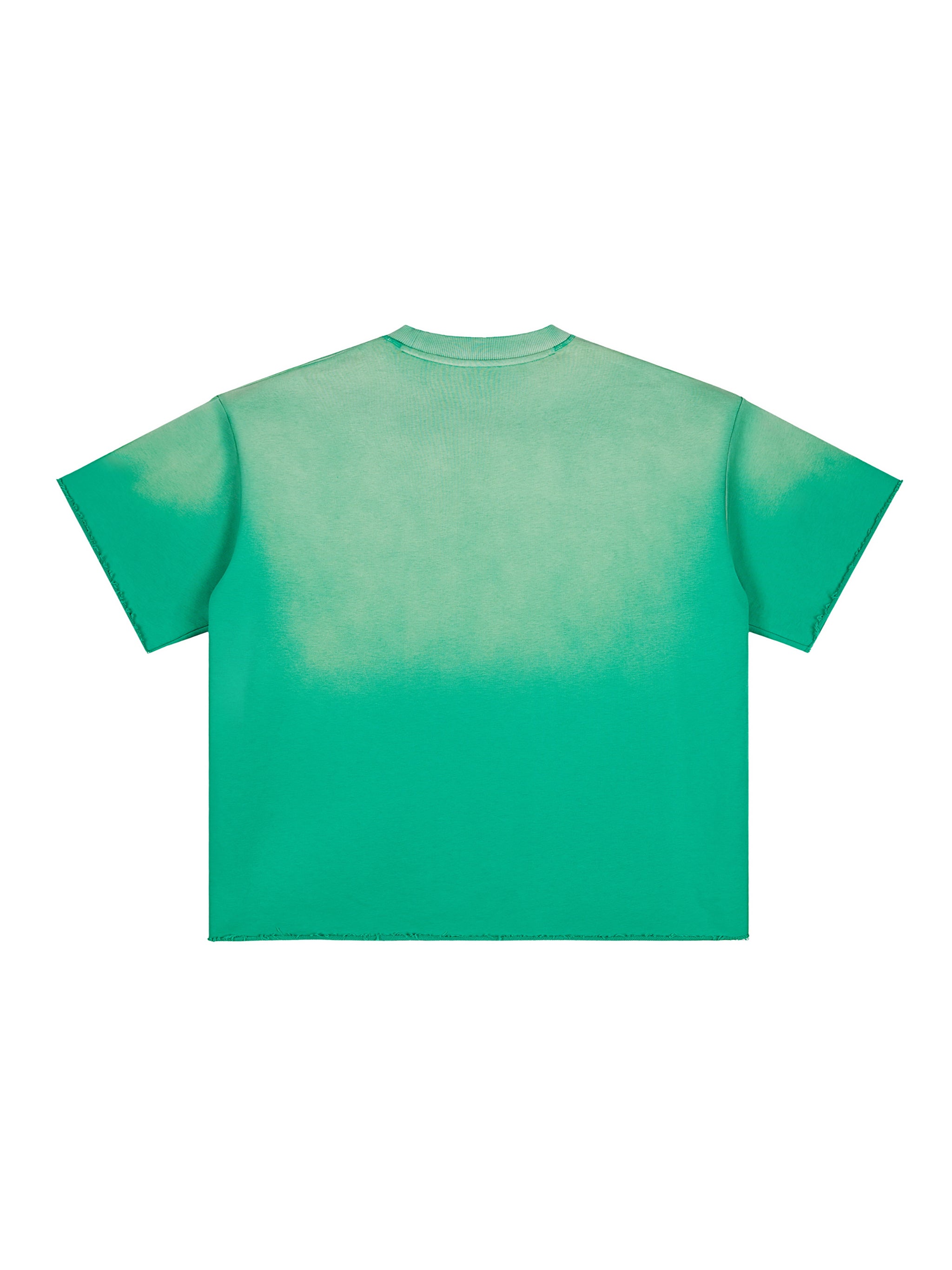 Sun Fade Raw Edge T-Shirt
