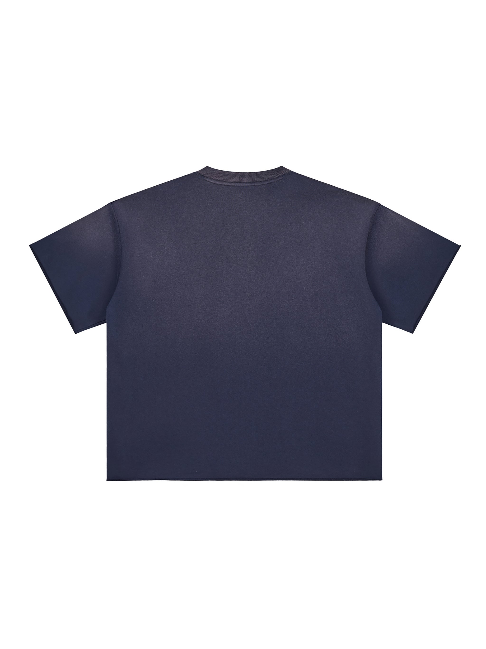 Sun Fade Raw Edge T-Shirt