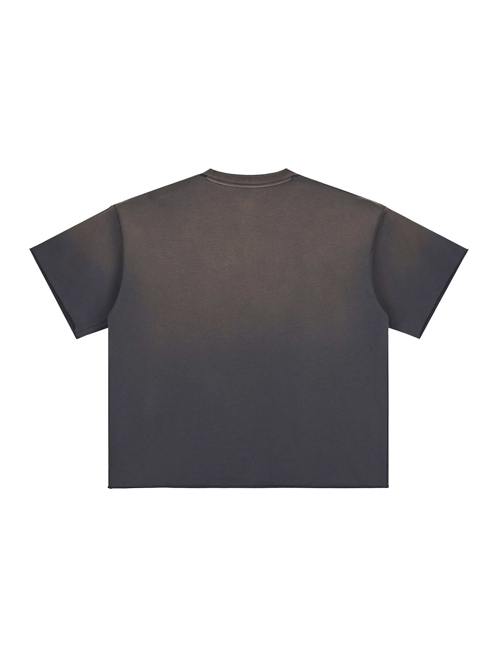 Sun Fade Raw Edge T-Shirt