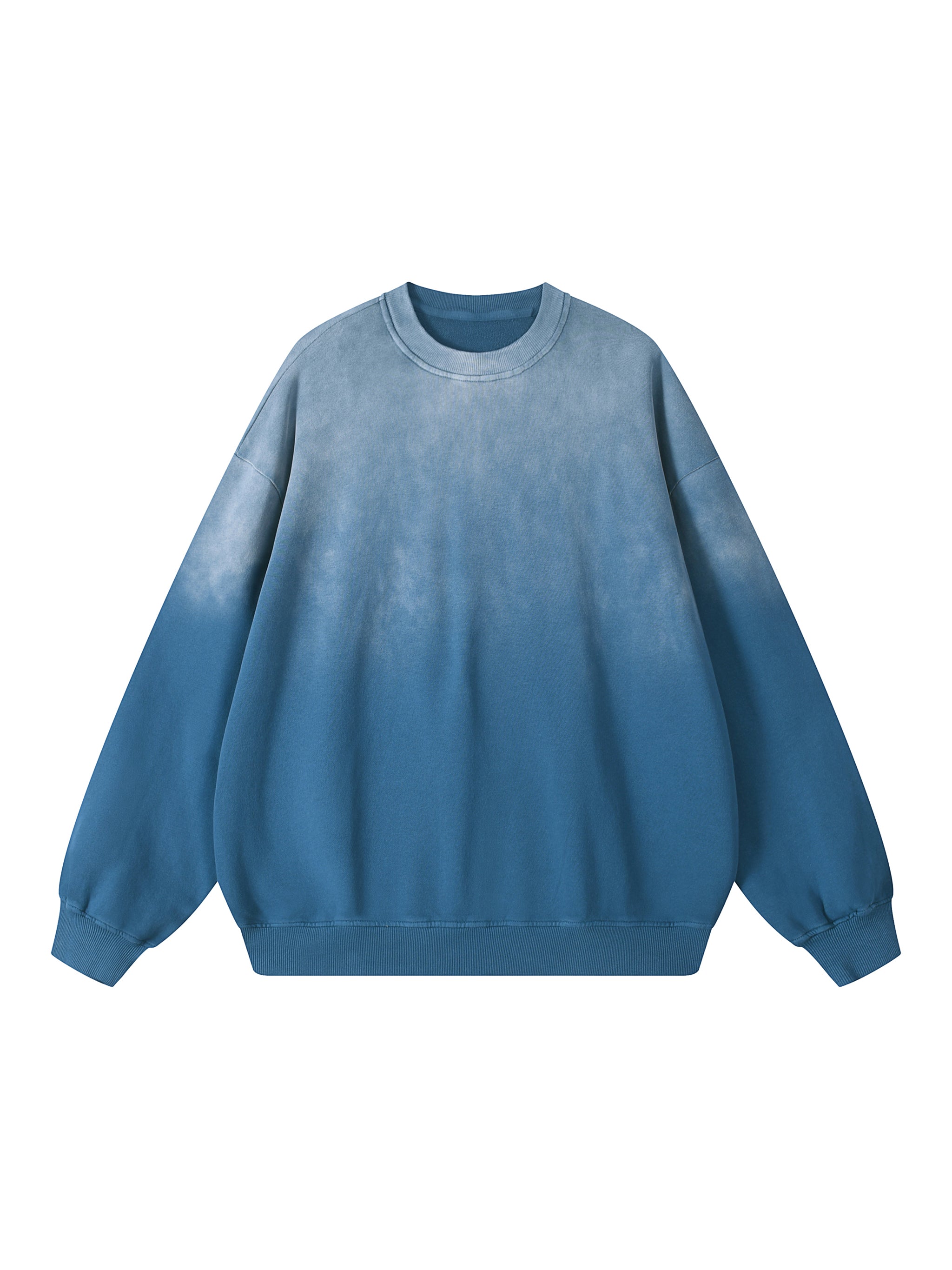 Sunfade Drop-Shoulder Cotton Sweatshirt