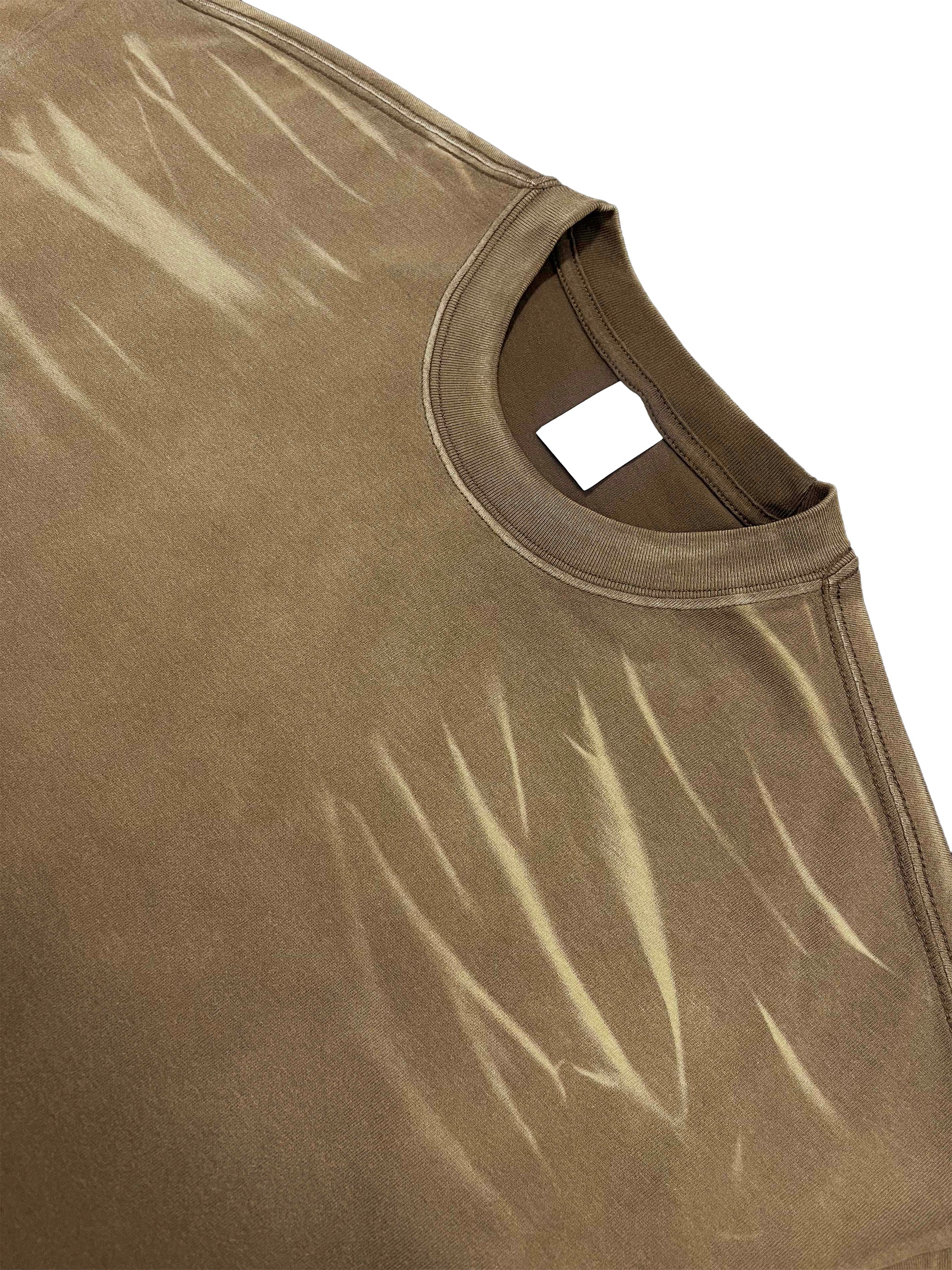 Tiger Stripe Gradient Washed T-Shirt - Men