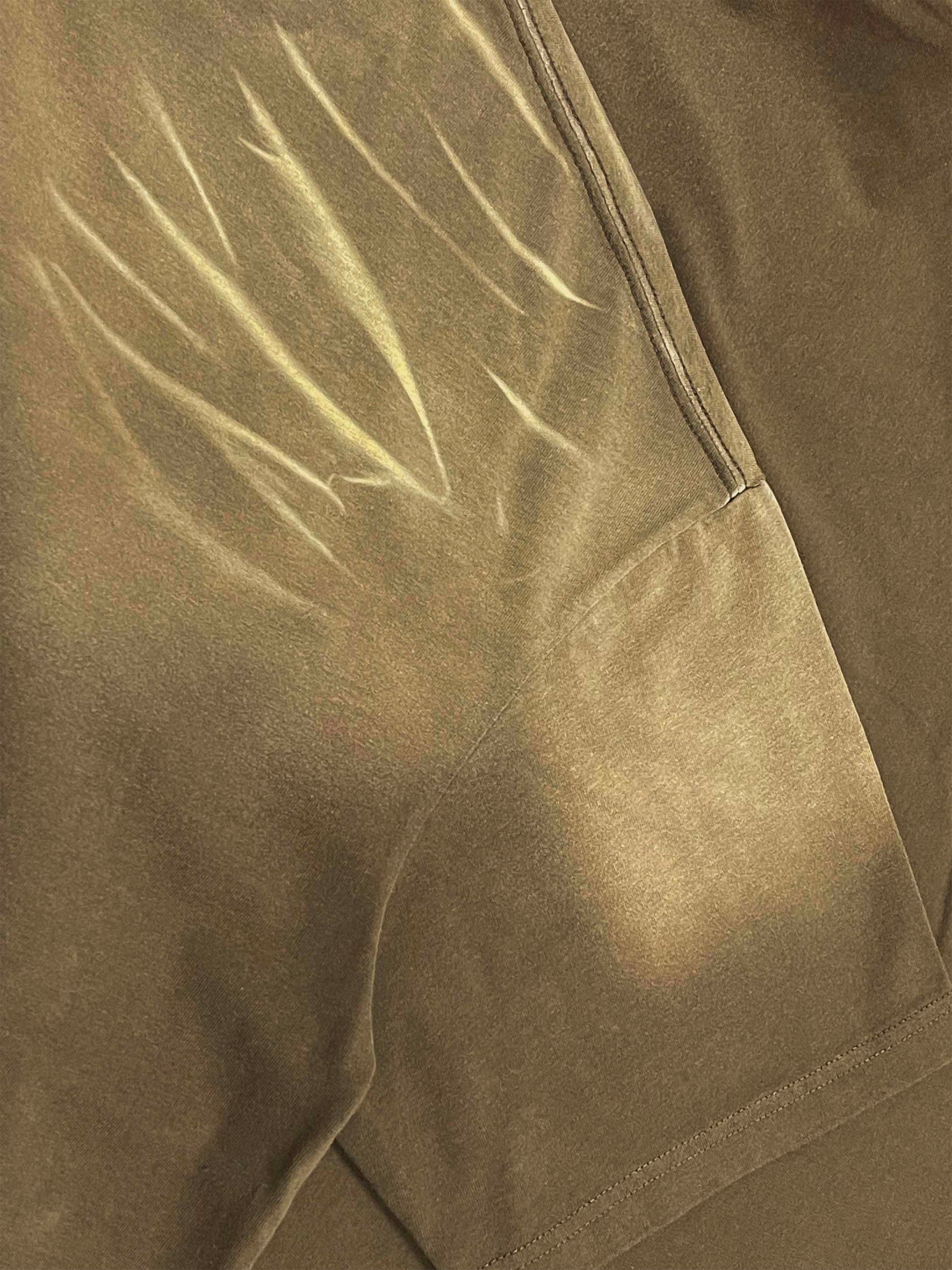 Tiger Stripe Gradient Washed T-Shirt - Men