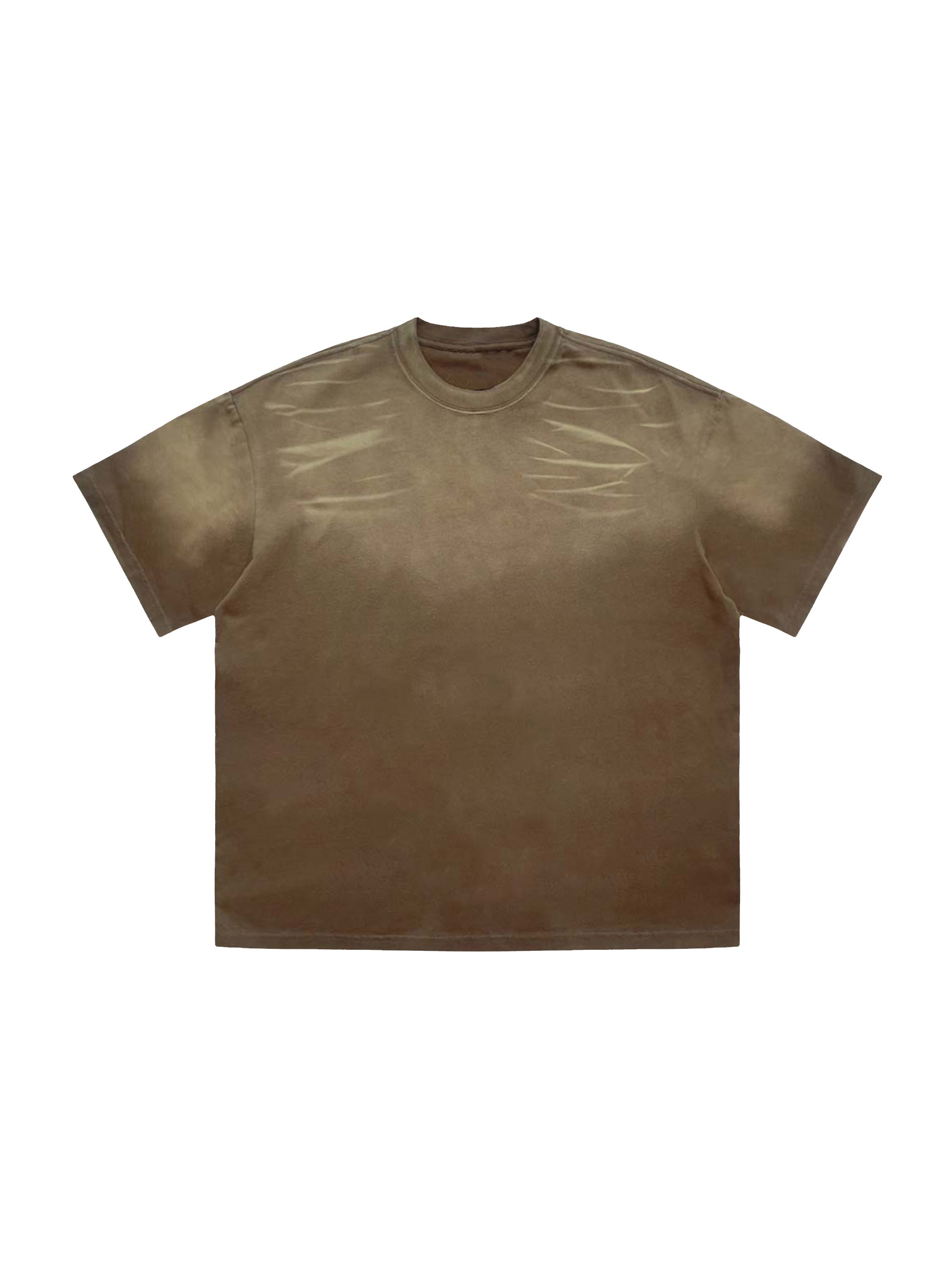 Tiger Stripe Gradient Washed T-Shirt - Men