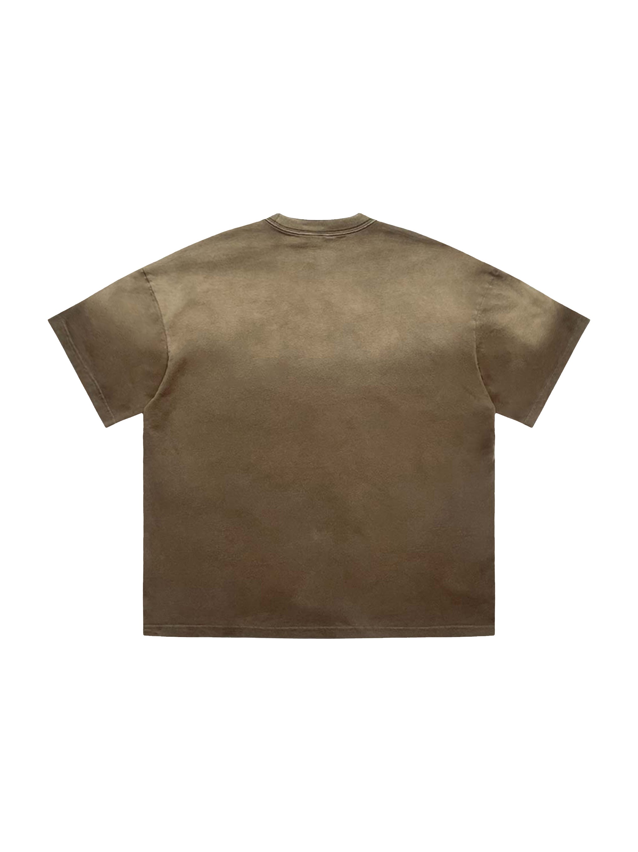 Tiger Stripe Gradient Washed T-Shirt - Men