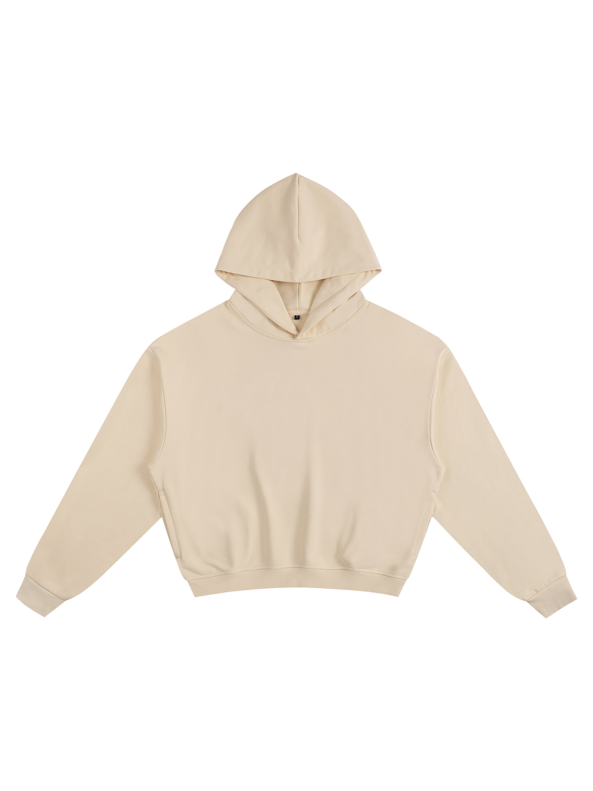 Unisex Cotton Cropped Hoodie