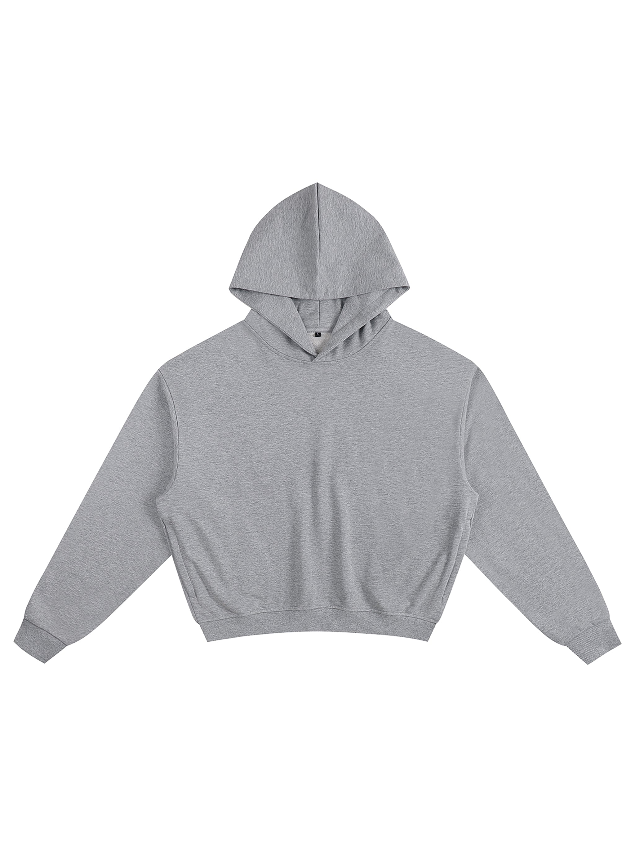 Unisex Cotton Cropped Hoodie