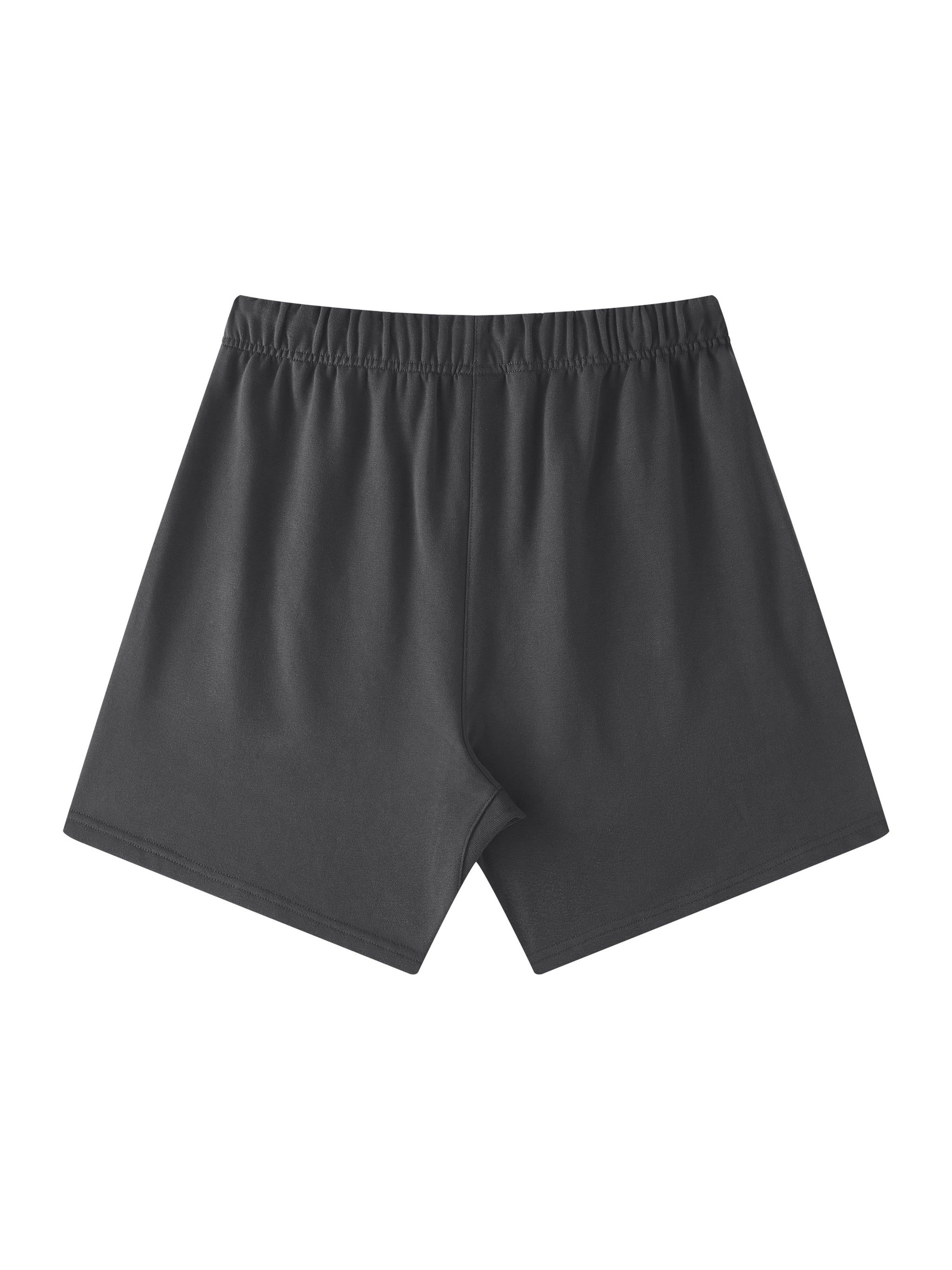 Unisex Earth Tone Loose Fit Cotton Shorts