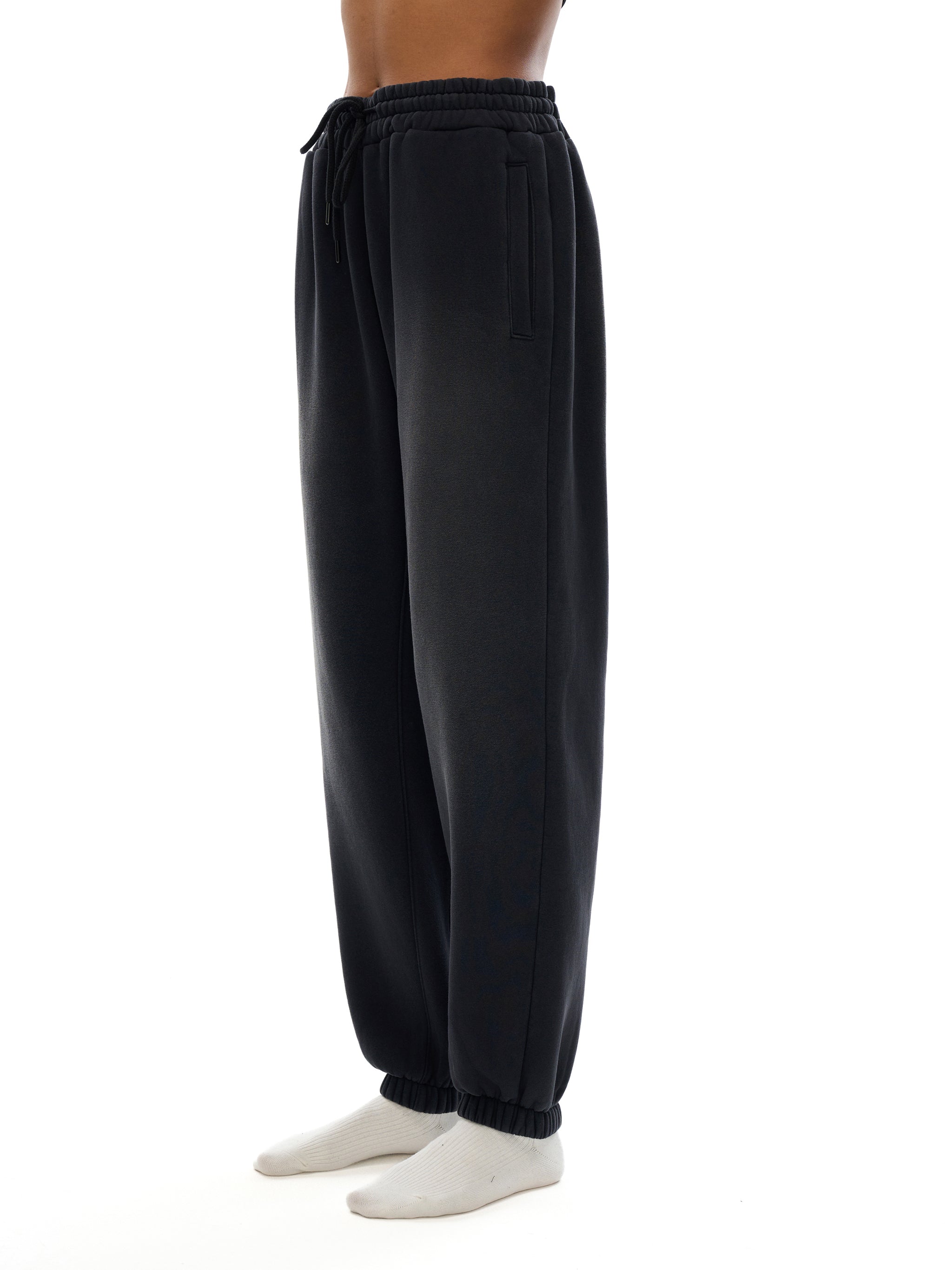 Vintage Washed Fleece Jogger Sweatpants