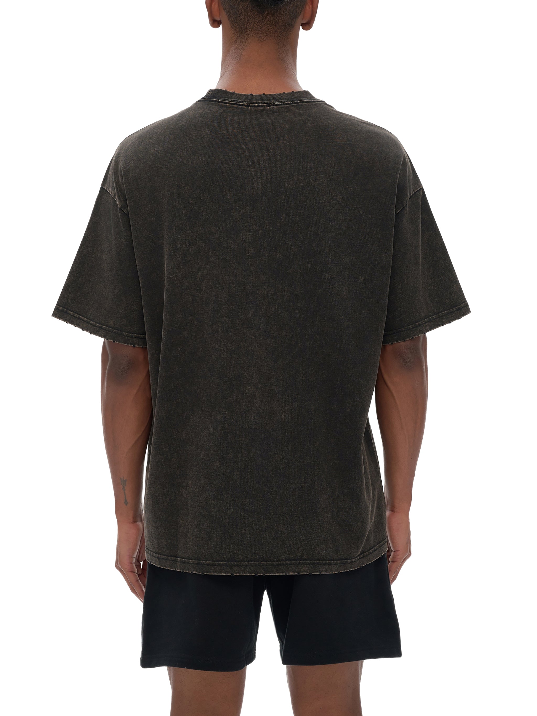 Vintage Washed Frayed Edge T-Shirt