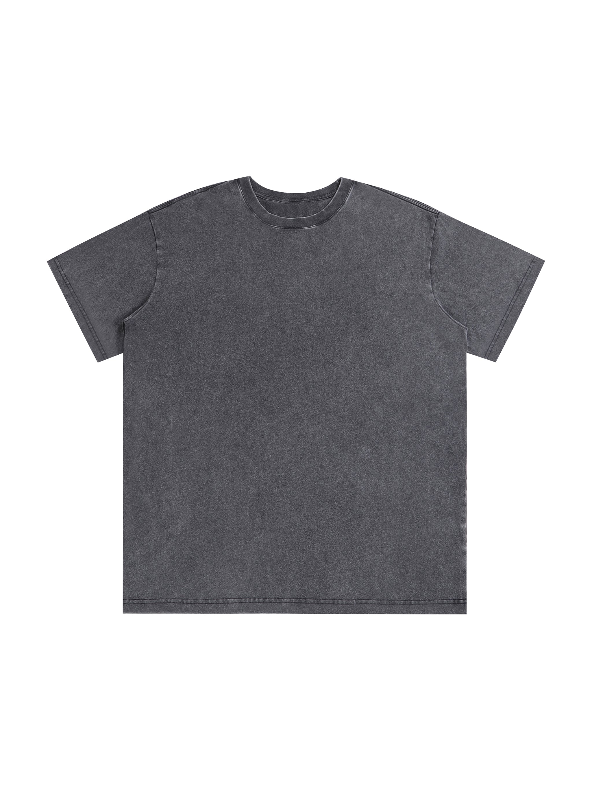 Vintage Washed Loose Fluffy T-Shirt