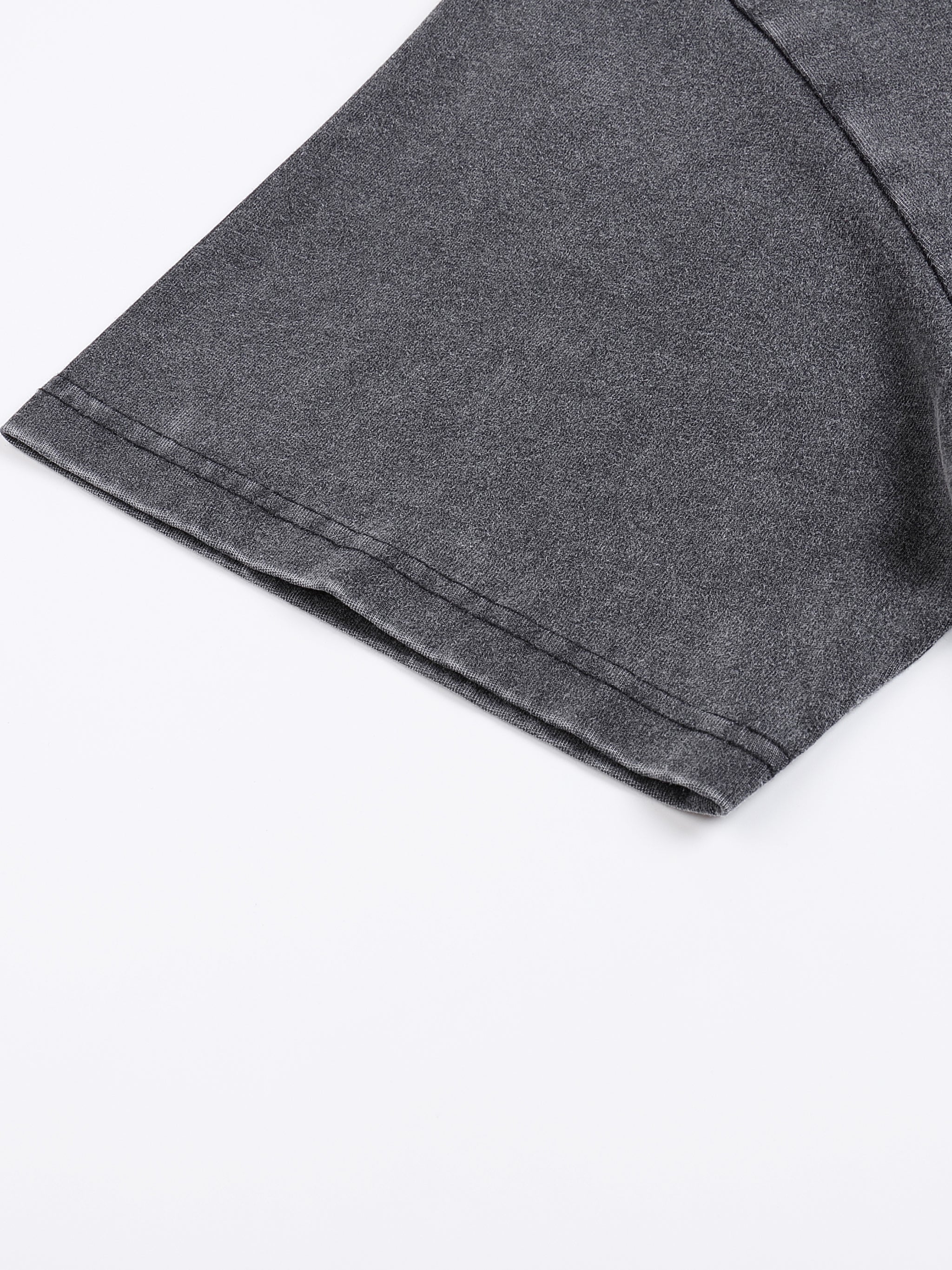 Vintage Washed Loose Fluffy T-Shirt