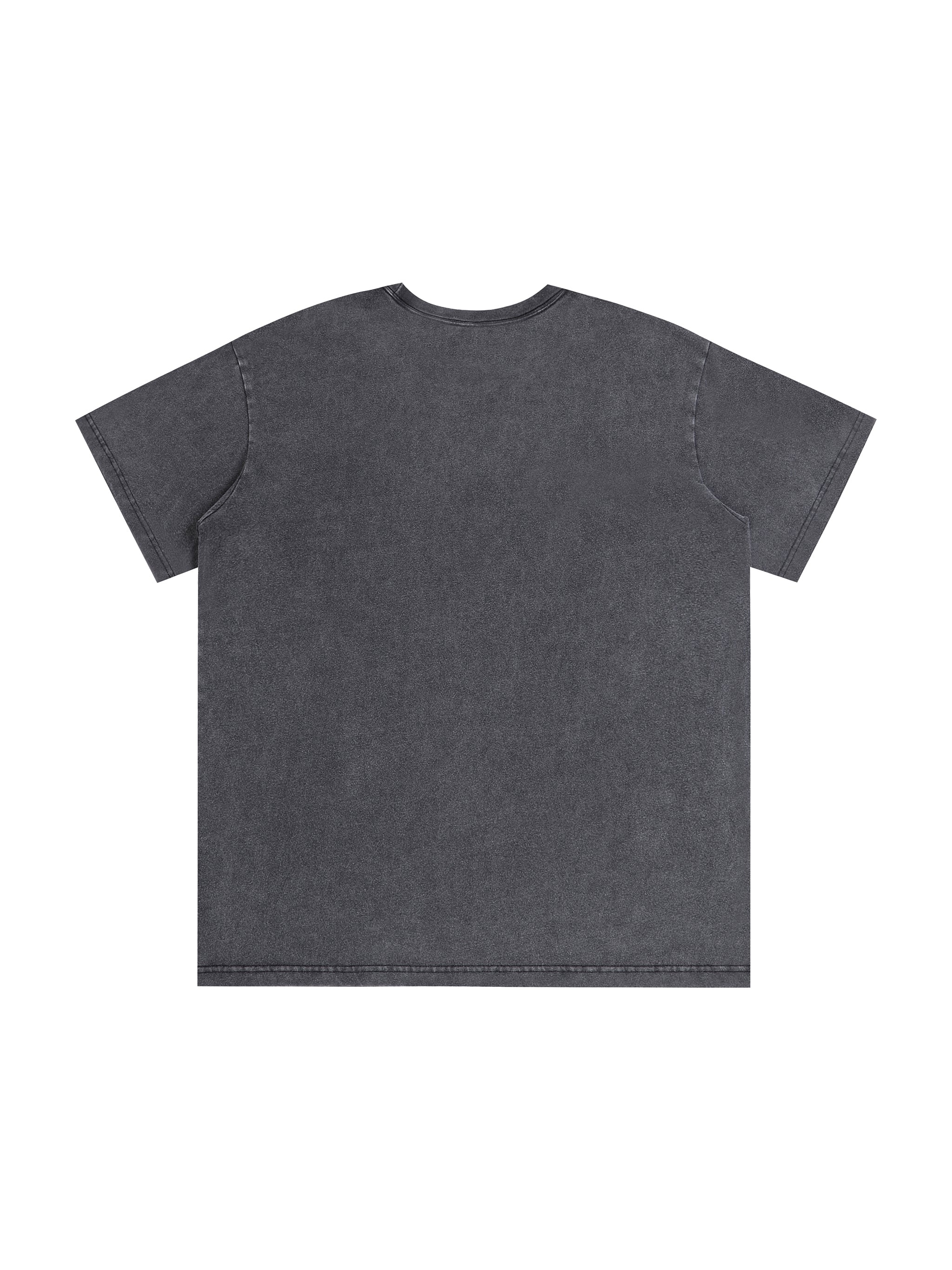 Vintage Washed Loose Fluffy T-Shirt