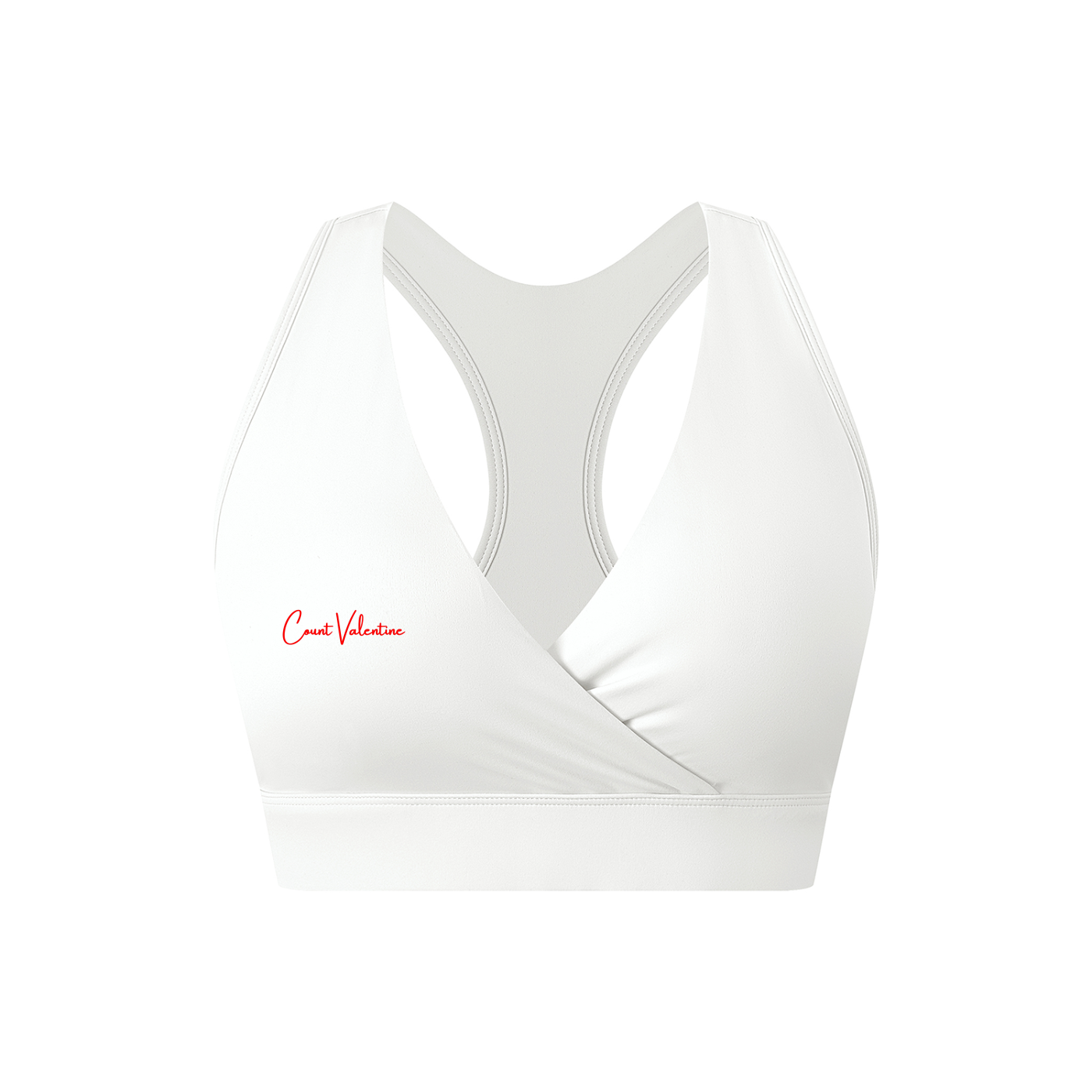 Women's Crossover V-Neck Sports Bra