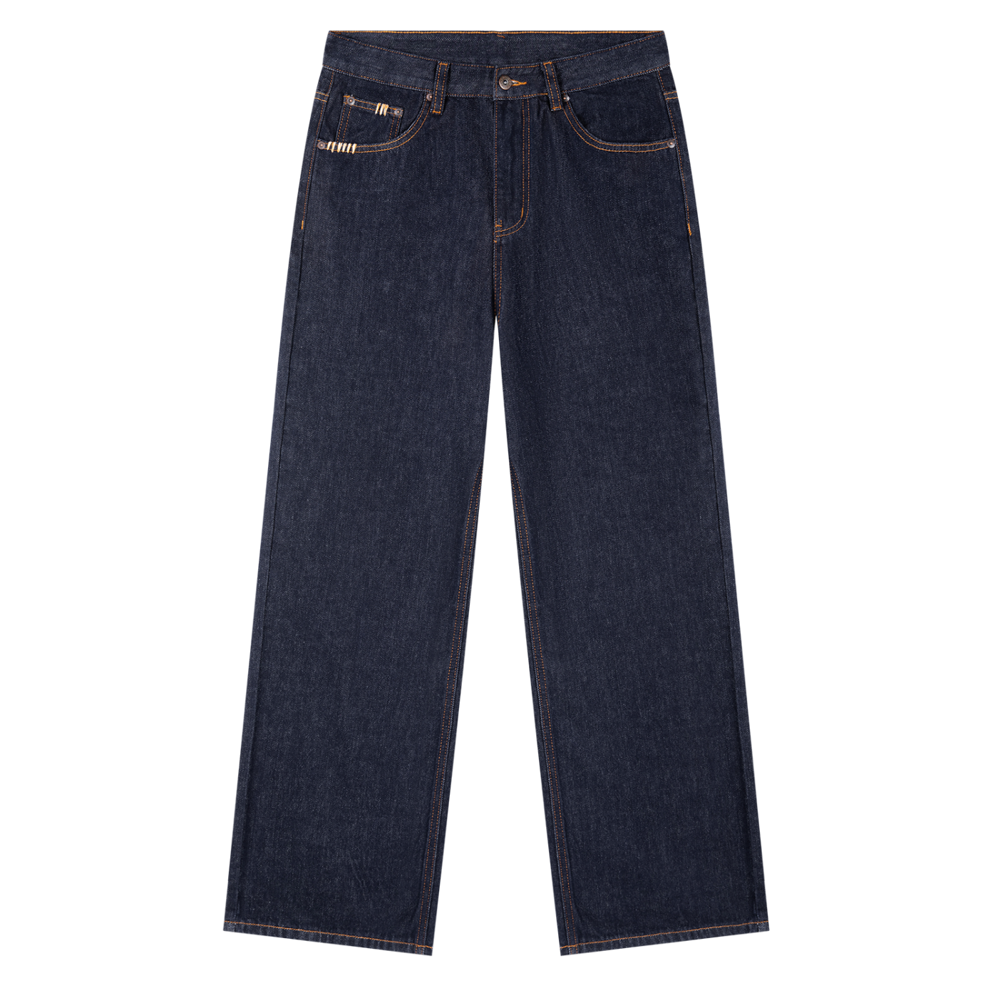 Heavyweight Straight Leg Denim Jeans