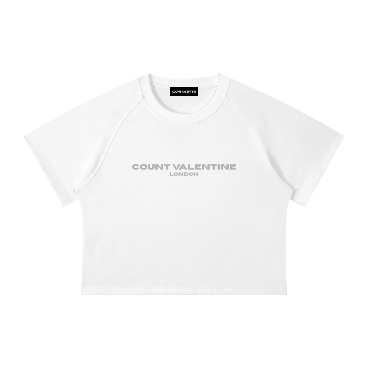 Women's Mineral Wash Raglan Crop T-Shirt