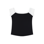 Women's Color Block Raglan Baby T-Shirt