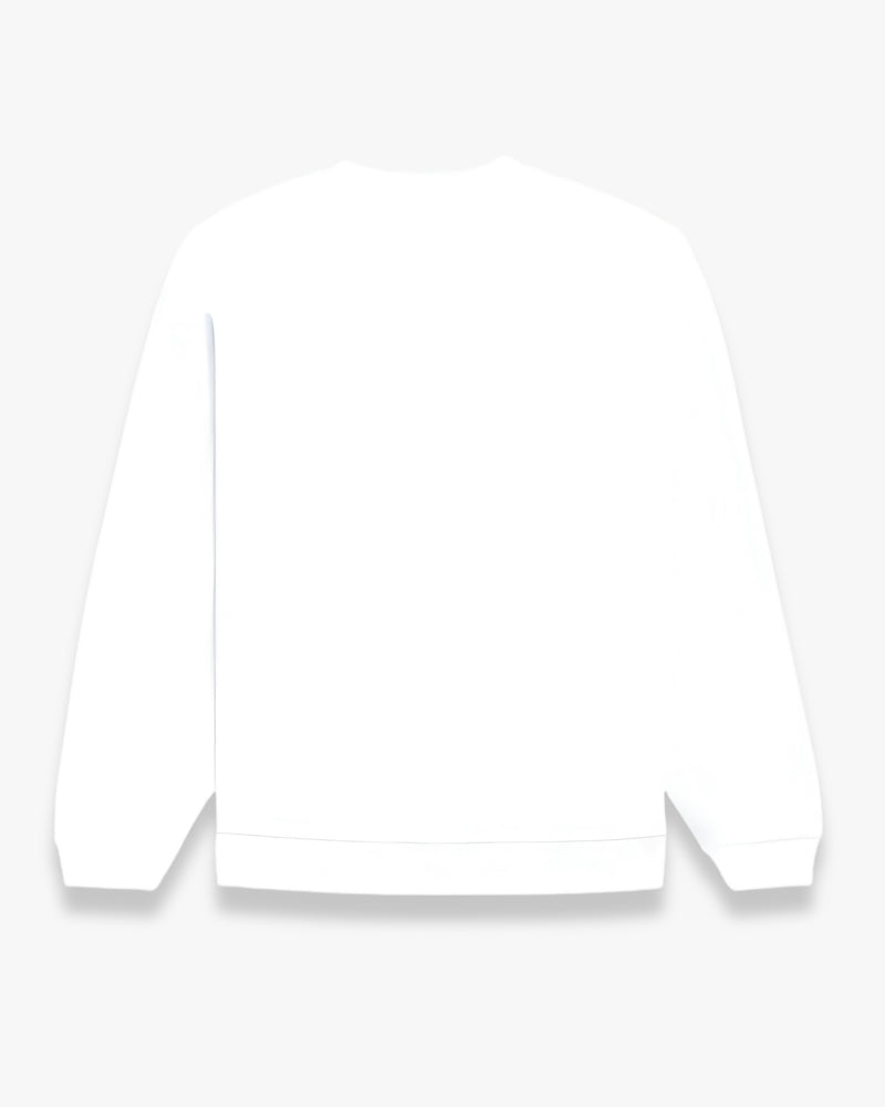 White Unisex Oversized Sweatshirt