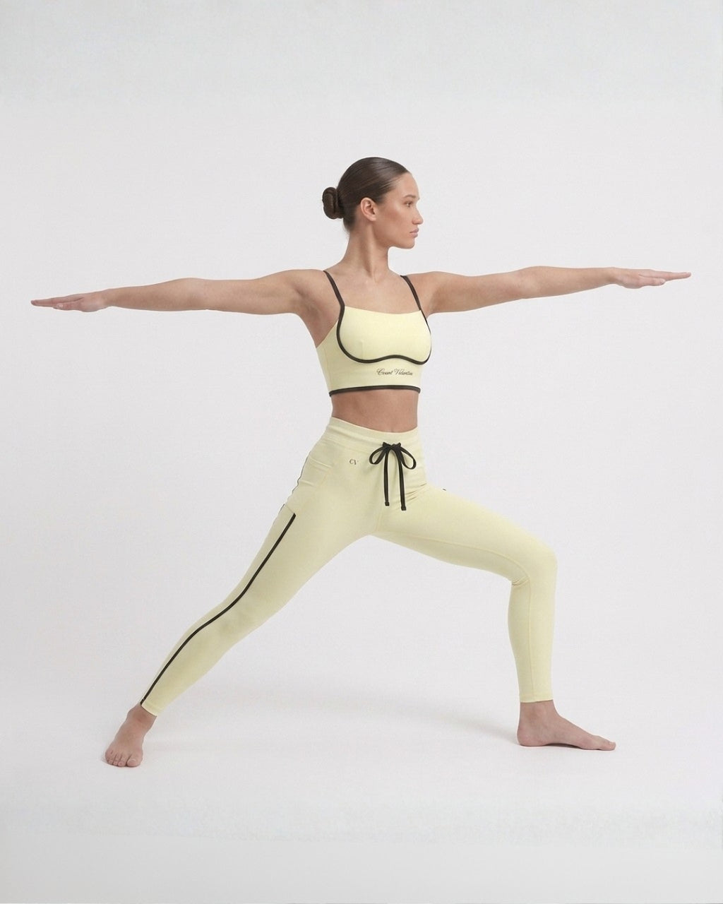 Mindful Balance Leggings - Light Yellow