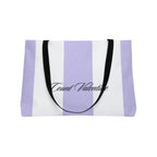 Striped Weekender Tote Bag
