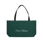 Striped Weekender Tote Bag