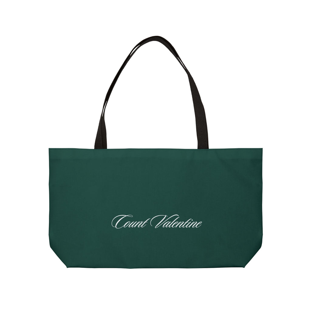 Striped Weekender Tote Bag