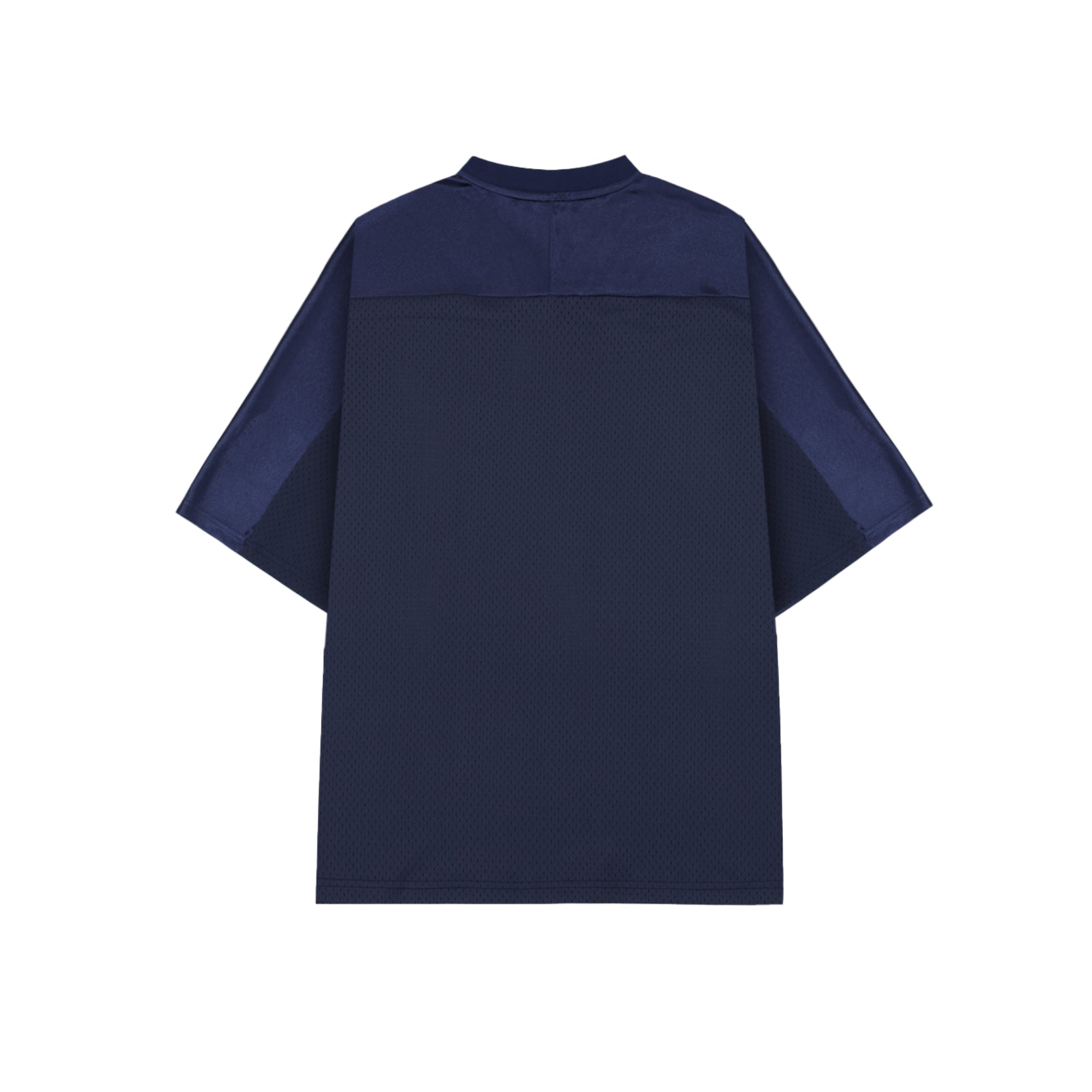 Oversized Mesh V-Neck Soccer Jersey