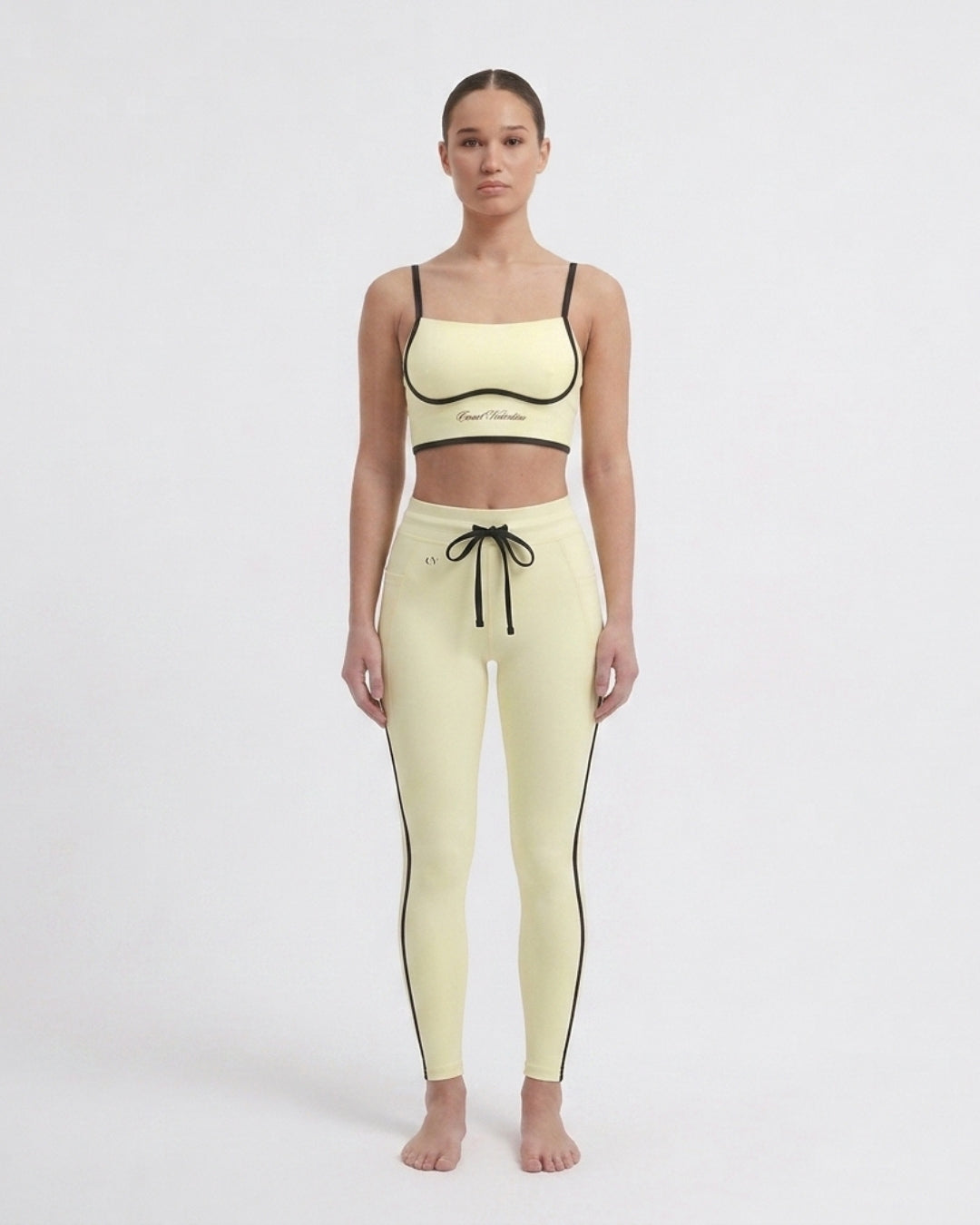Mindful Balance Leggings - Light Yellow