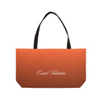 Striped Weekender Tote Bag