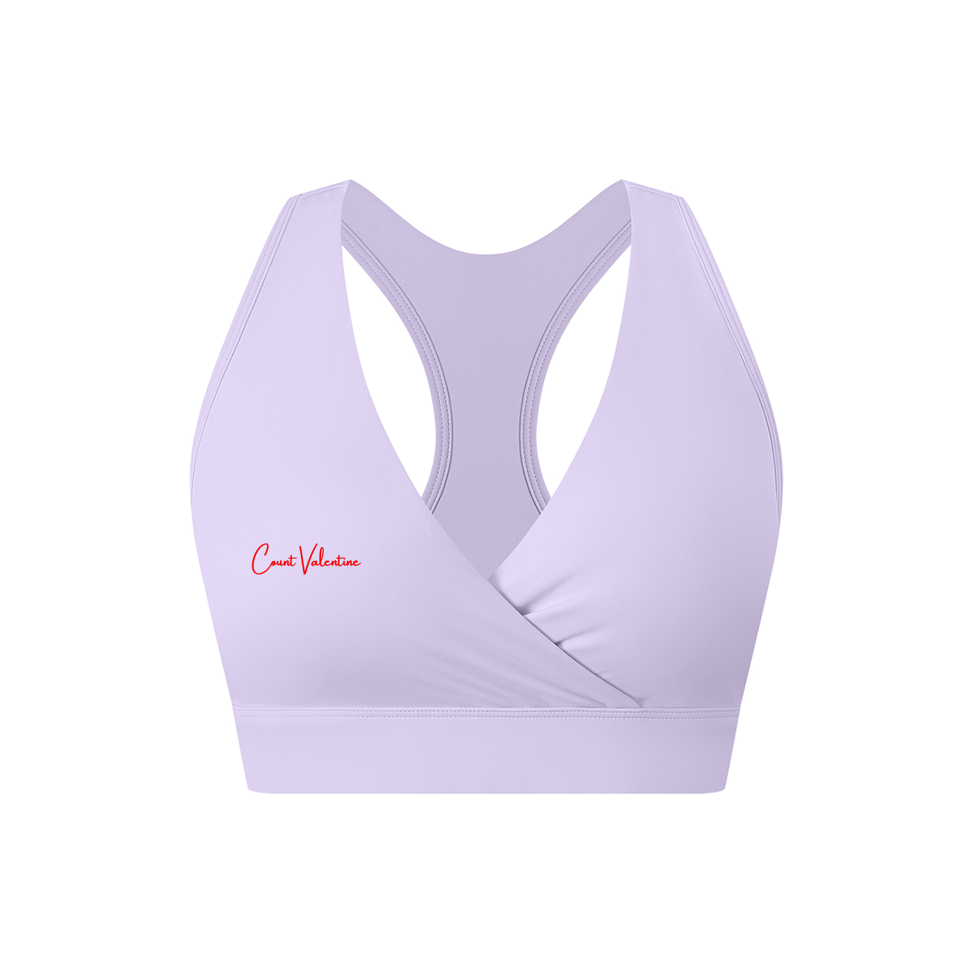 Women's Crossover V-Neck Sports Bra