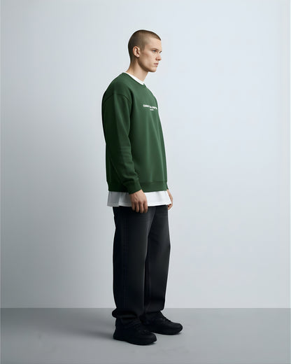 Bottle Green Unisex Oversized Sweatshirt