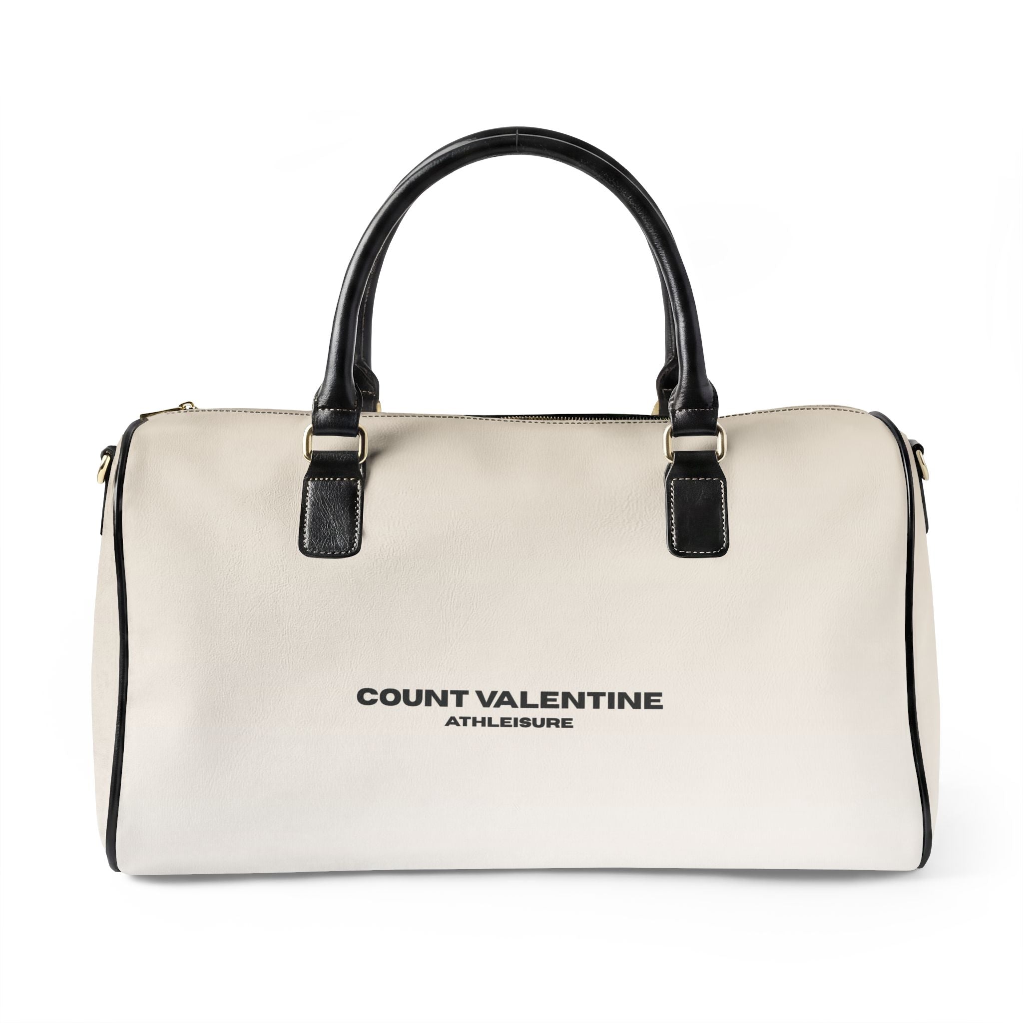 Faux Leather Duffel Bag — Athleisure Club