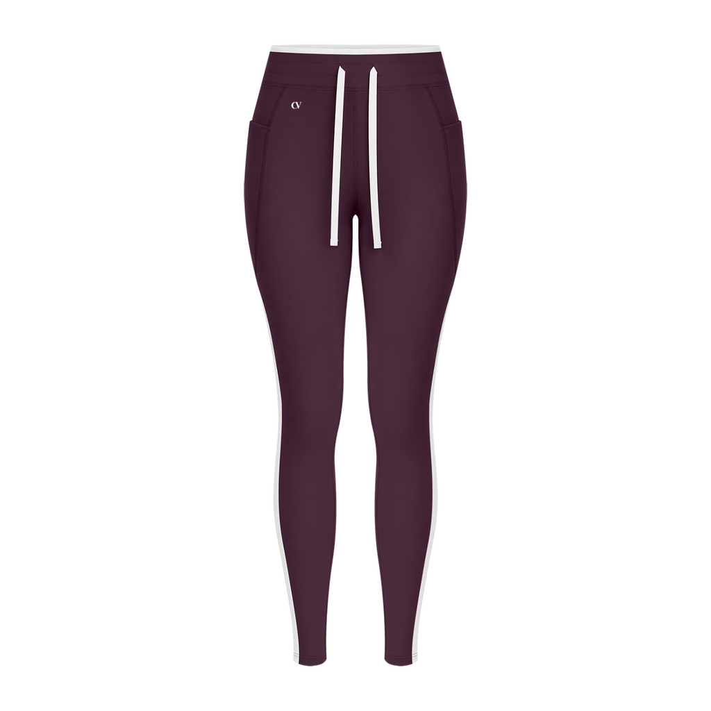 Mindful Balance Leggings - Deep Purple